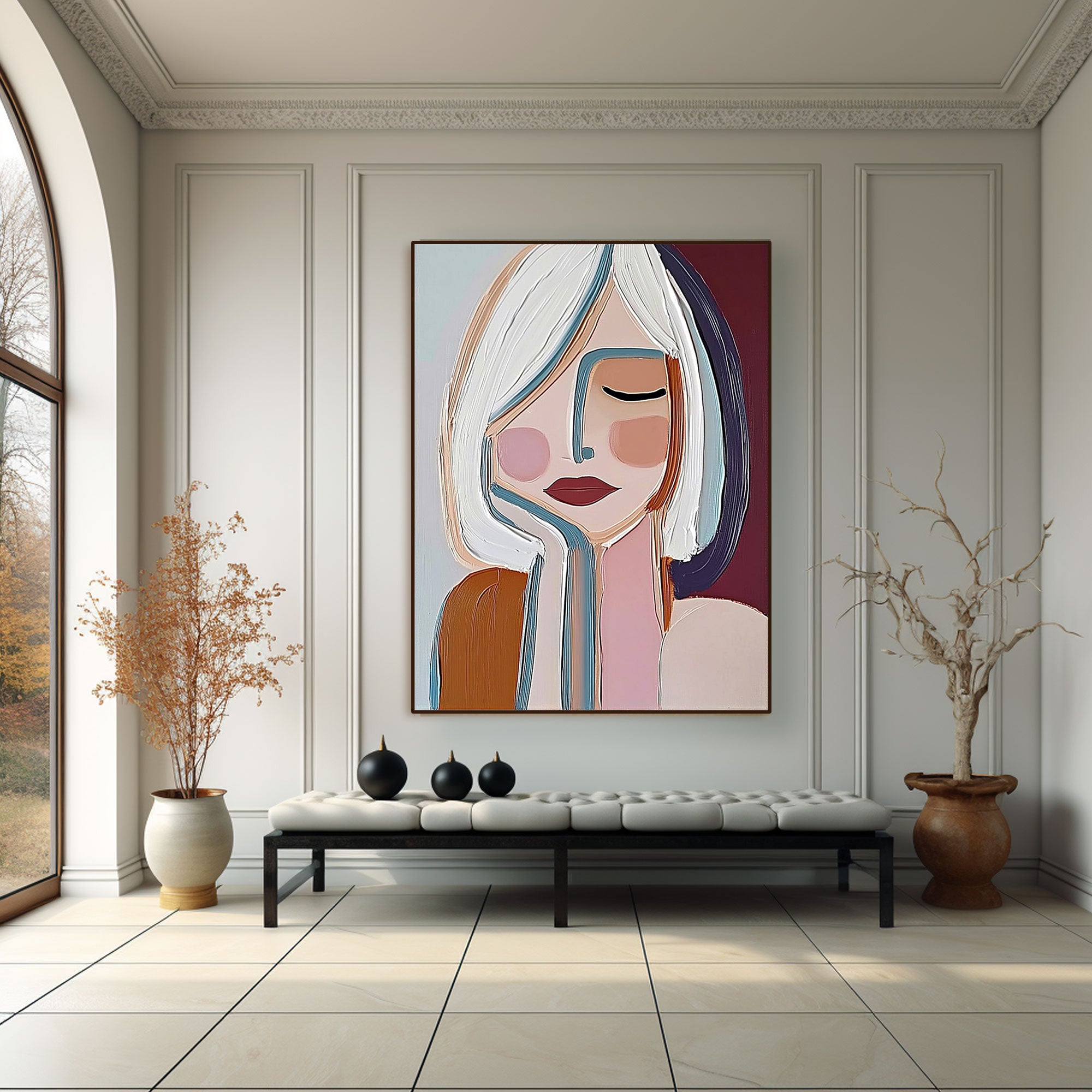 Plaster Art Textured Painting TX108