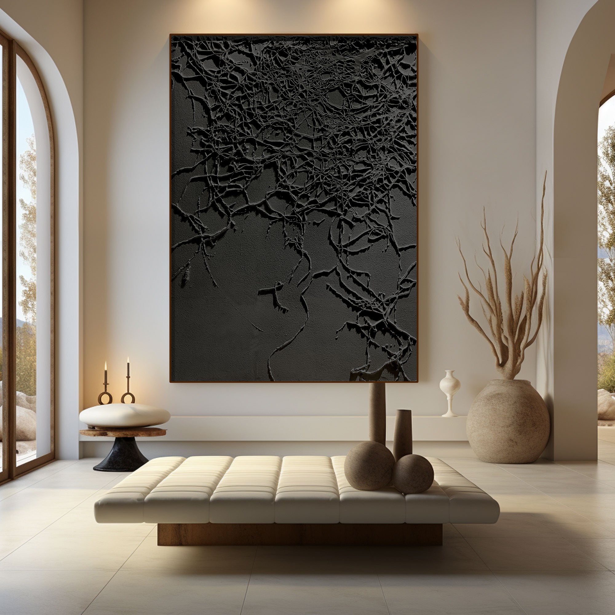 Contemporary Minimalist Art HML106