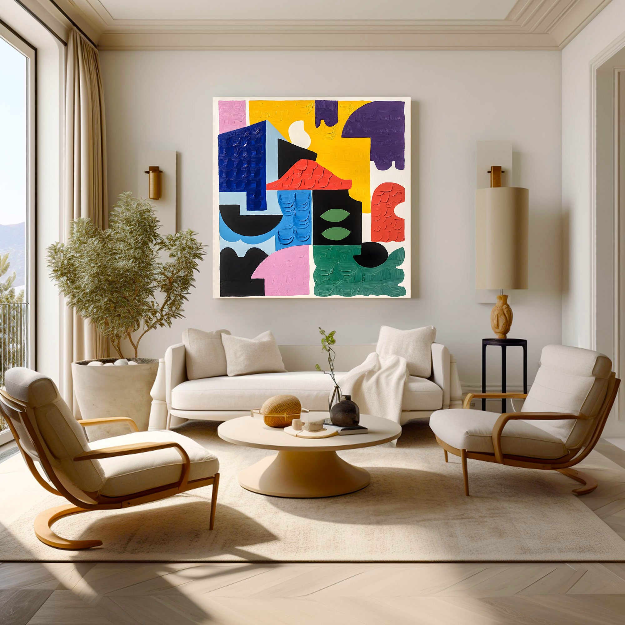 Abstract Painting AB207