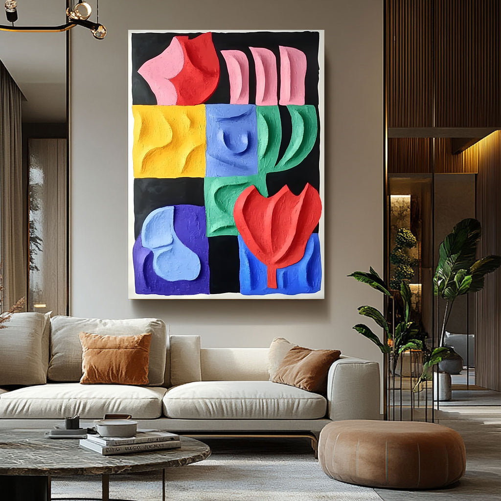 3D Textured Painting TX186