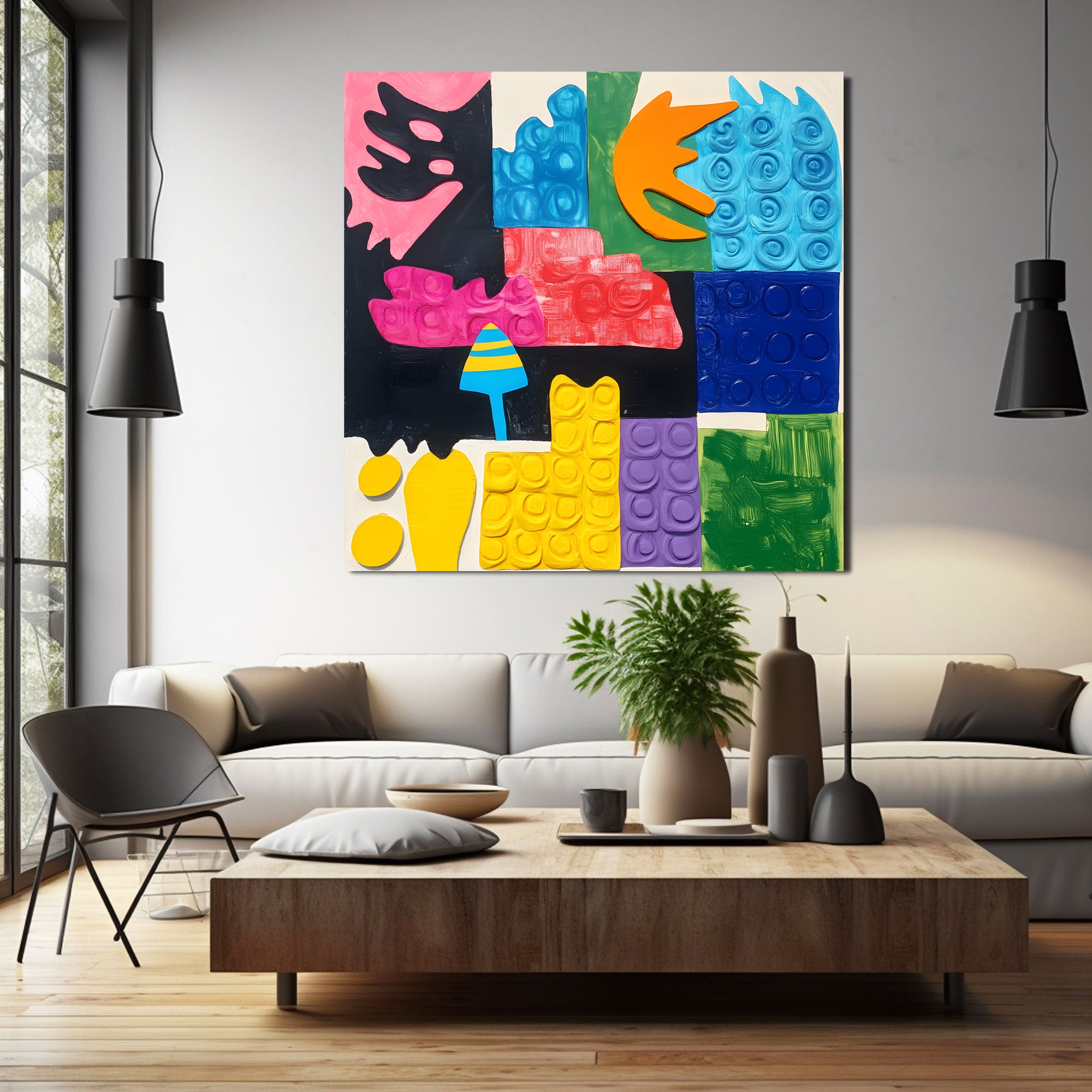 Abstract Painting AB197