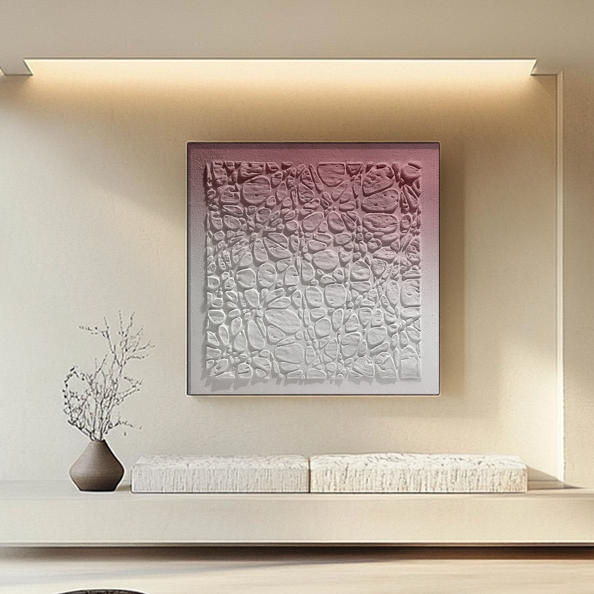 Plaster Art Texture Painting HTX091