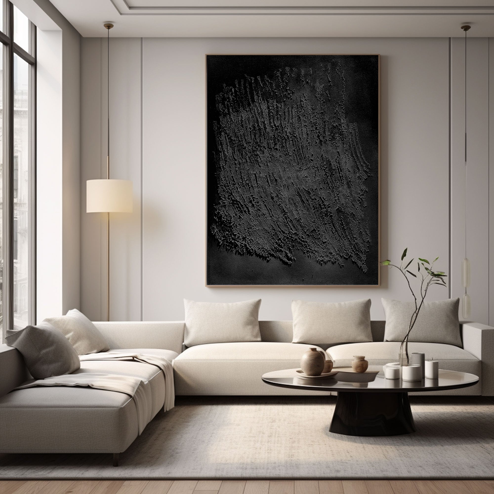 Contemporary Minimalist Art HML071