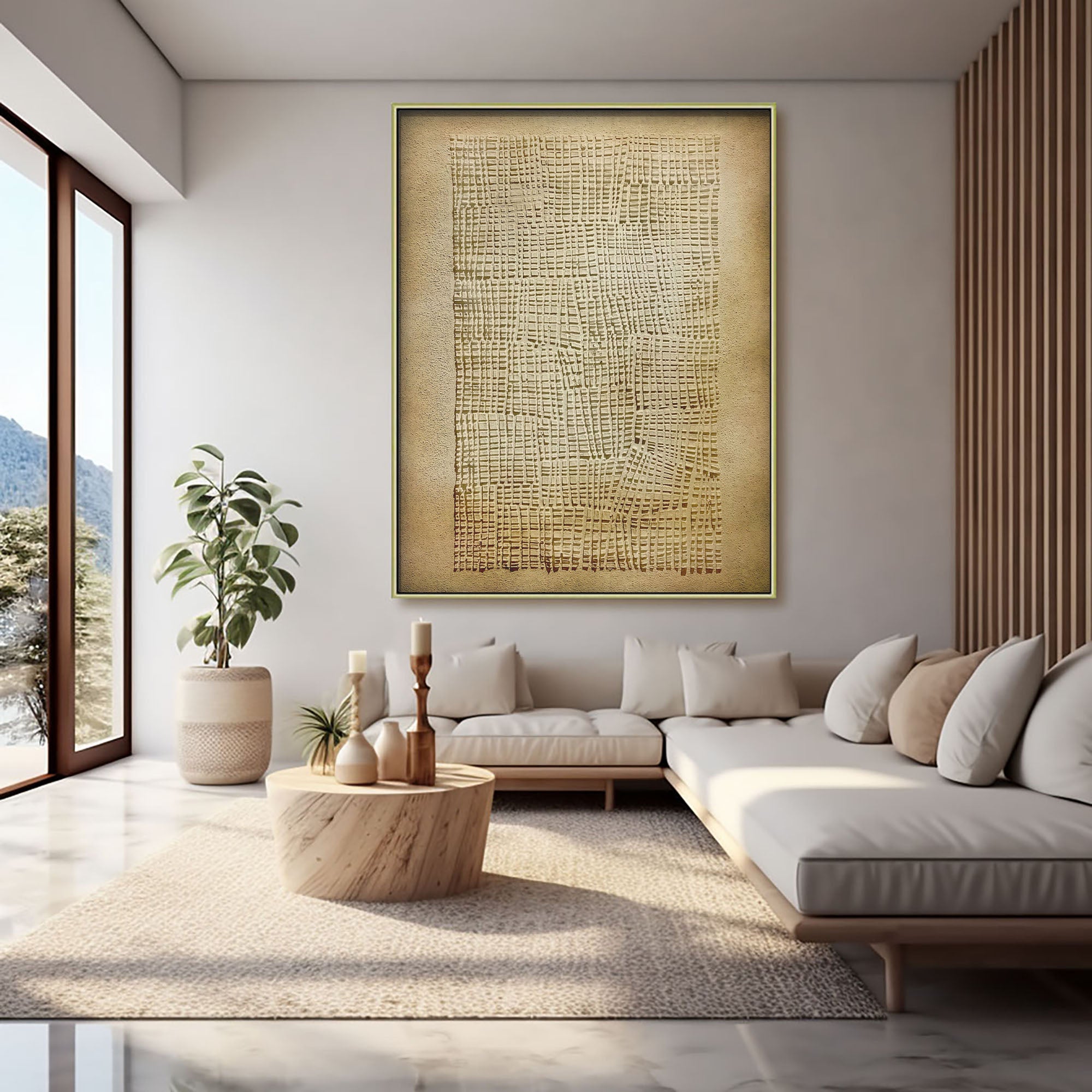 Wabi Sabi Painting HWS049