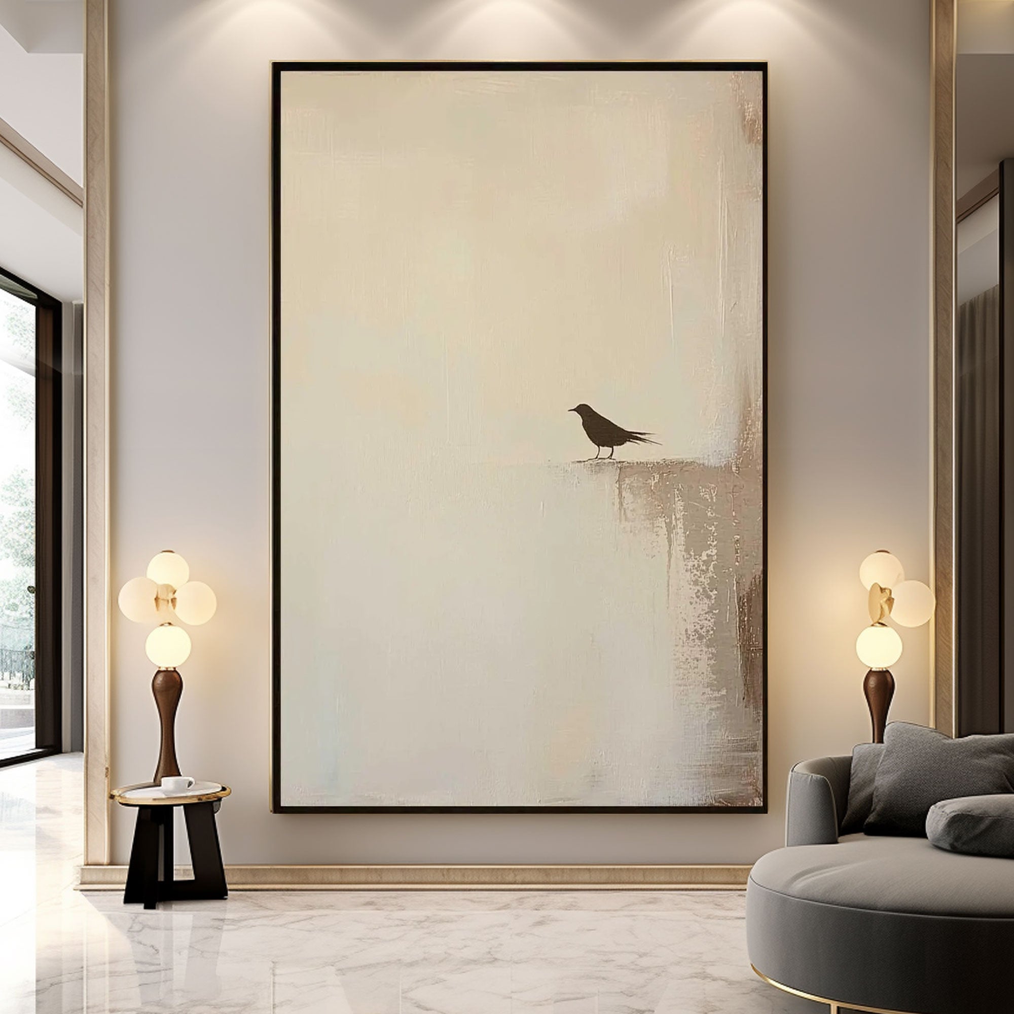 Minimalist Oil Painting ML148