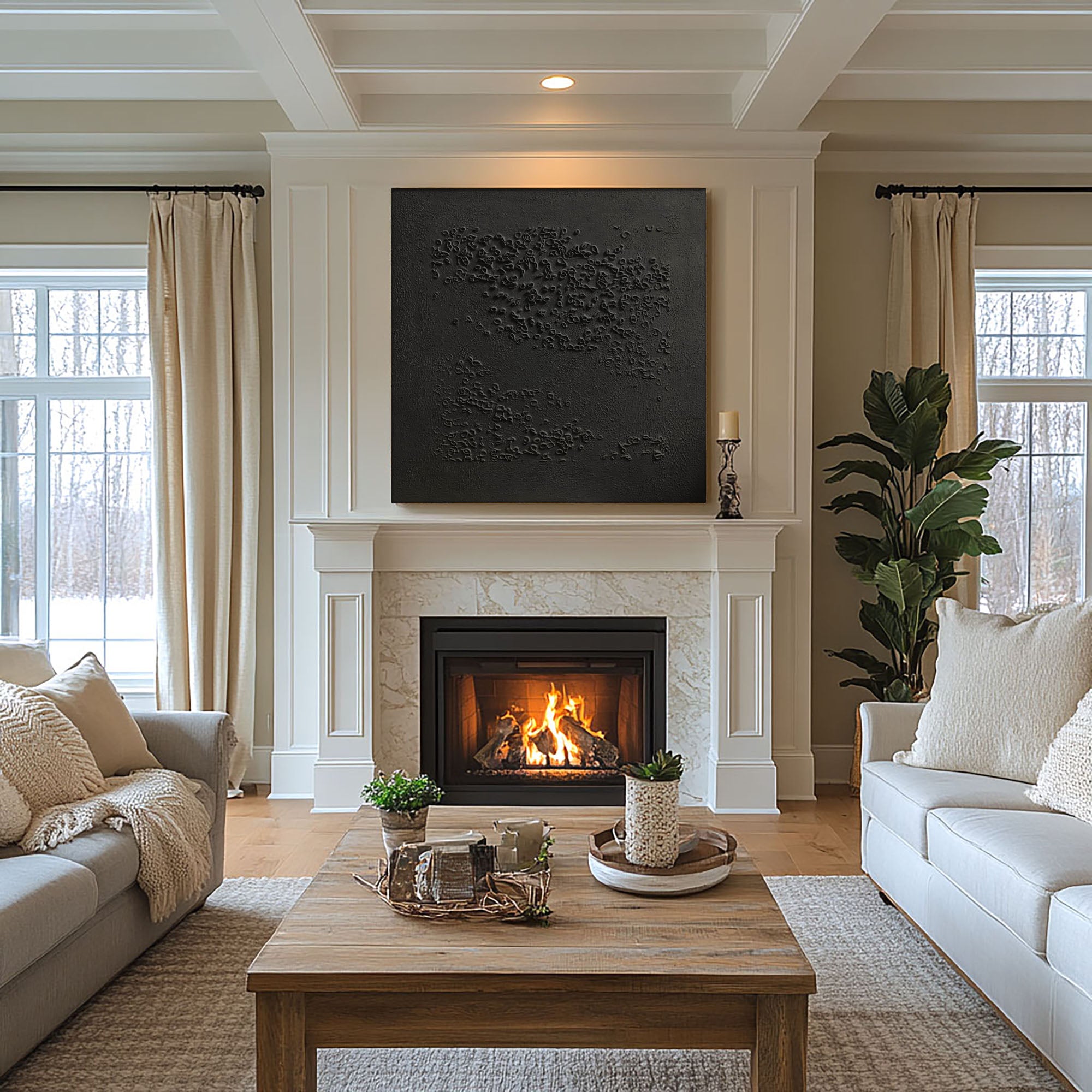 3D Textured Painting HTX134