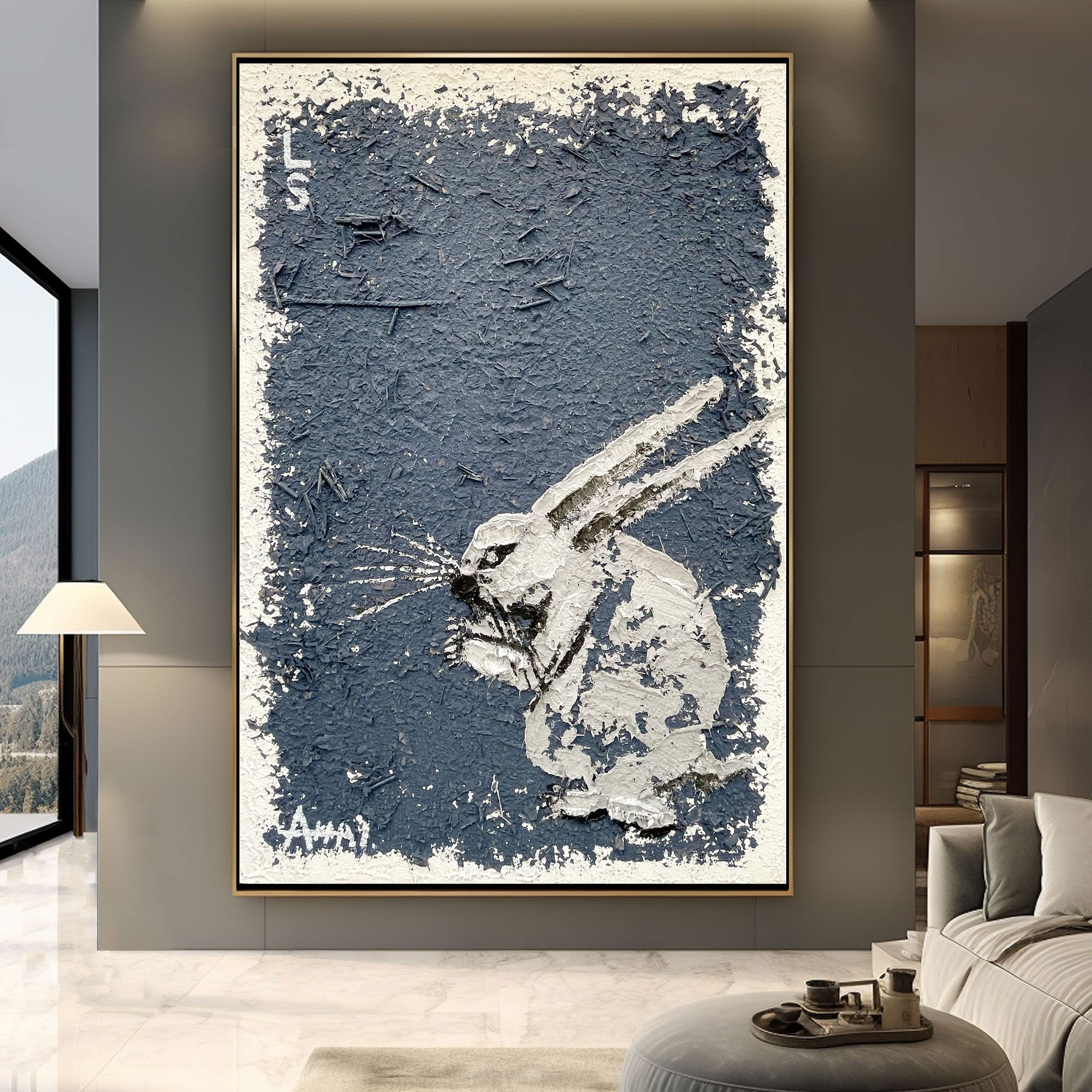 Abstract Wall Art LAB122