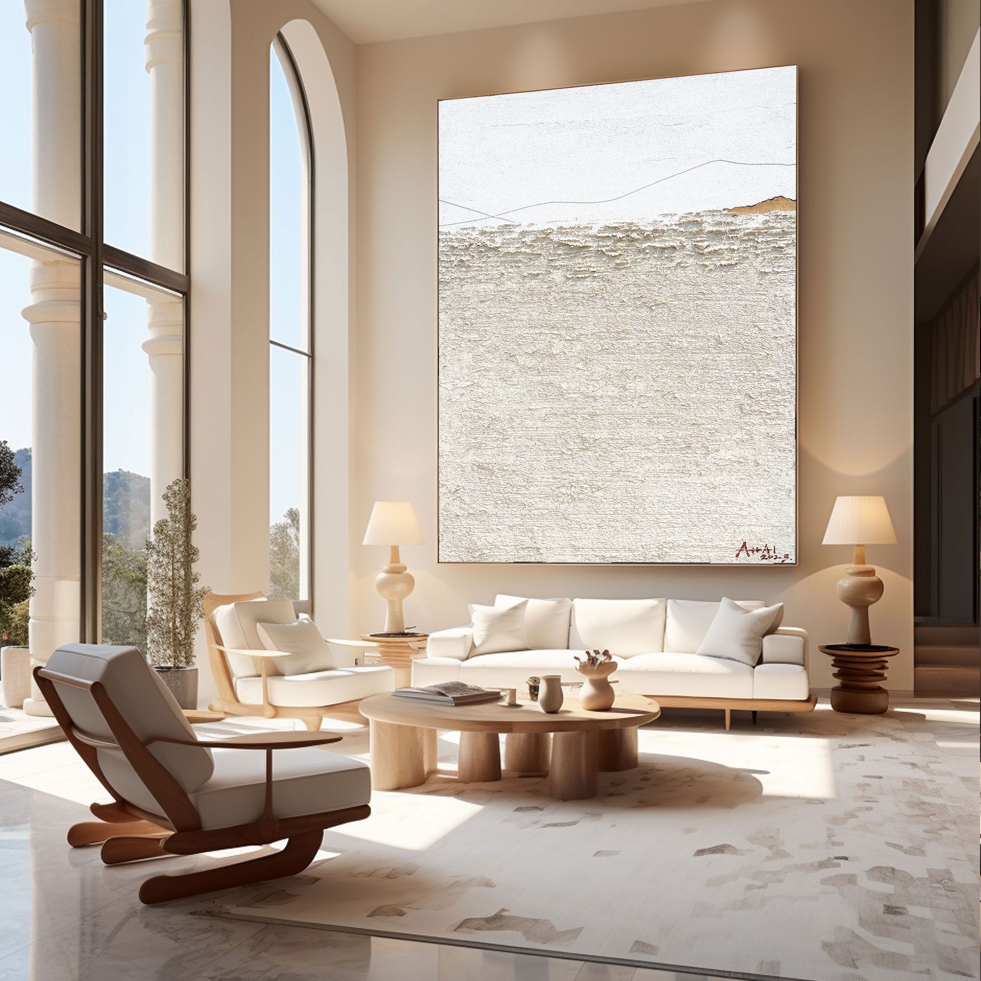 Wabi Sabi Painting LWS090