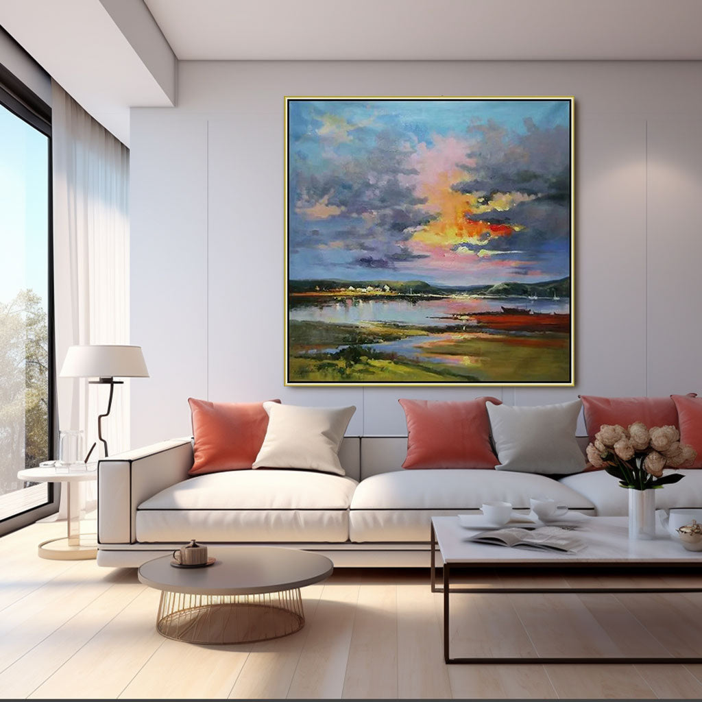 Minimalist Oil Painting ML146