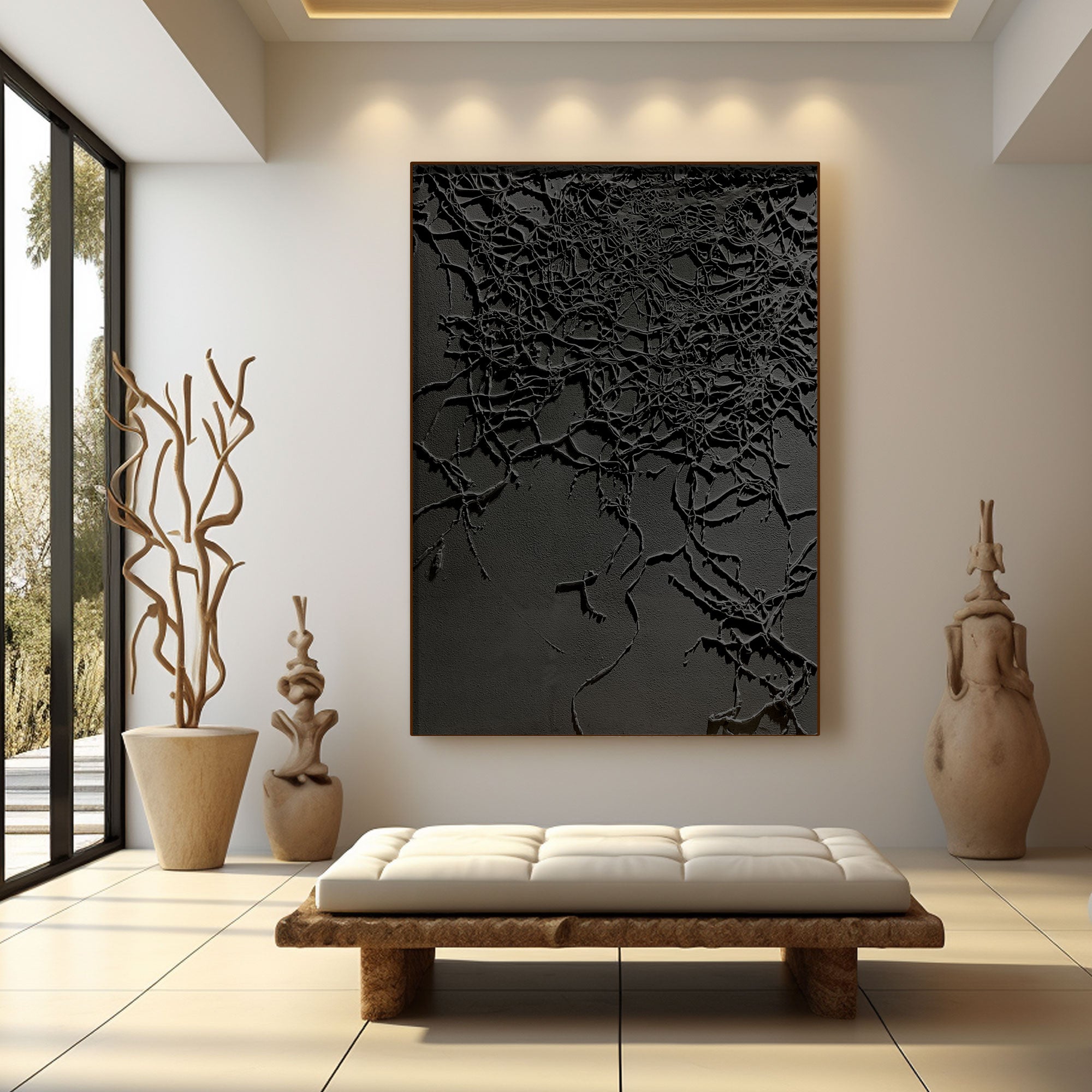 Contemporary Minimalist Art HML106