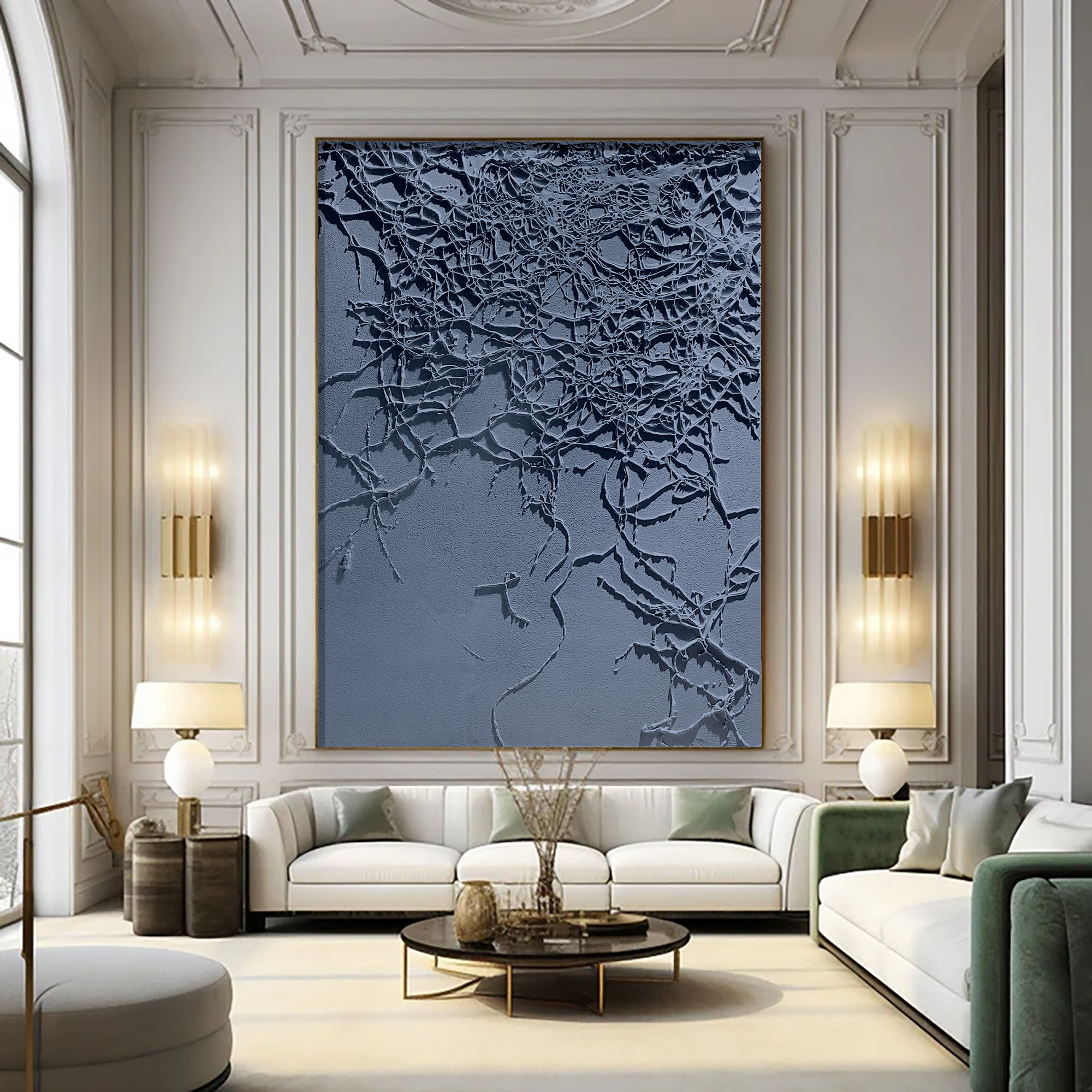 Contemporary Minimalist Art HML107