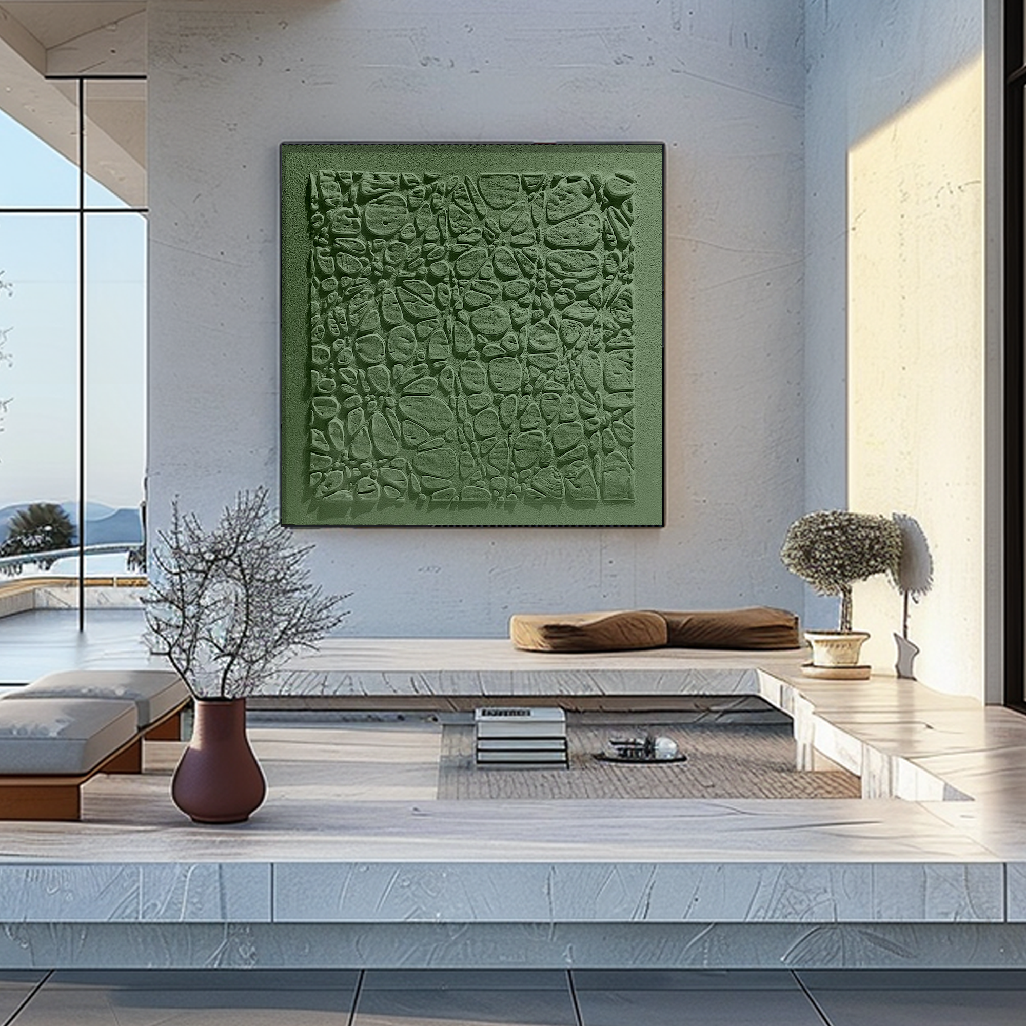 Plaster Art Texture Painting HTX090