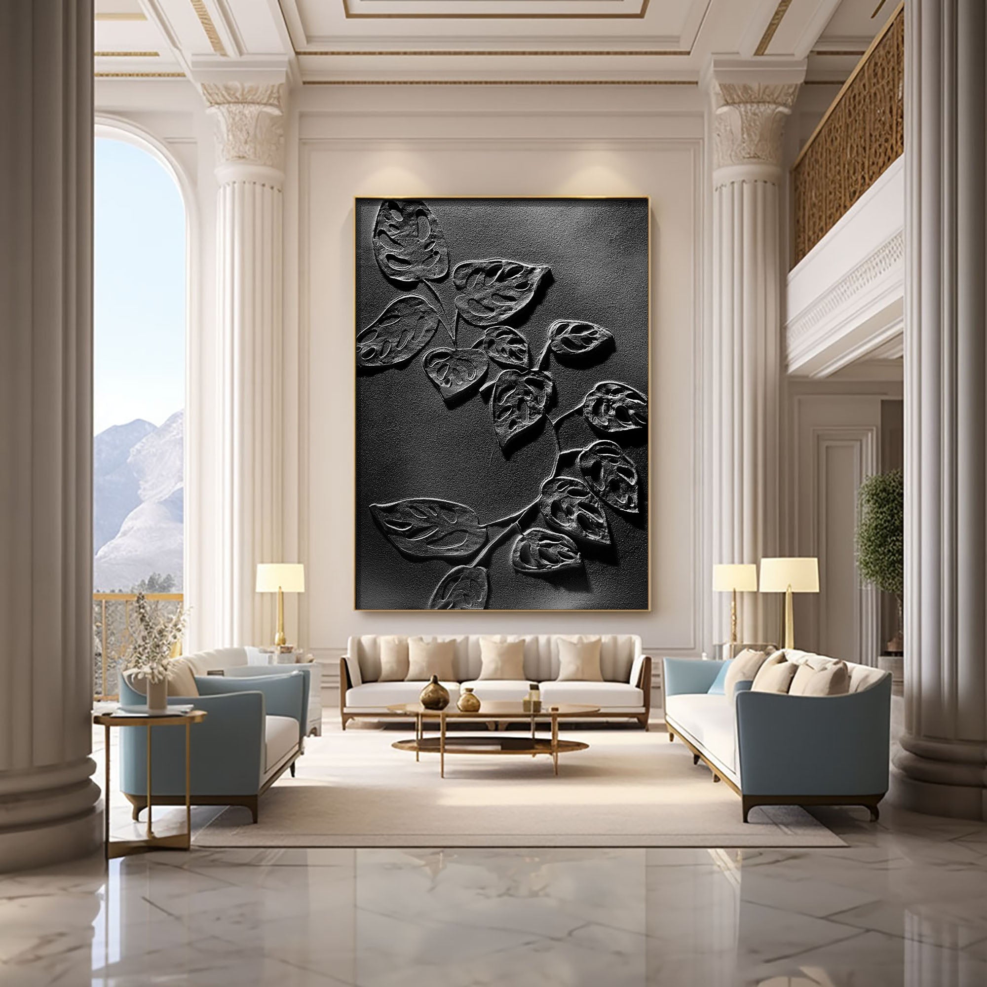 Contemporary Minimalist Art HML114