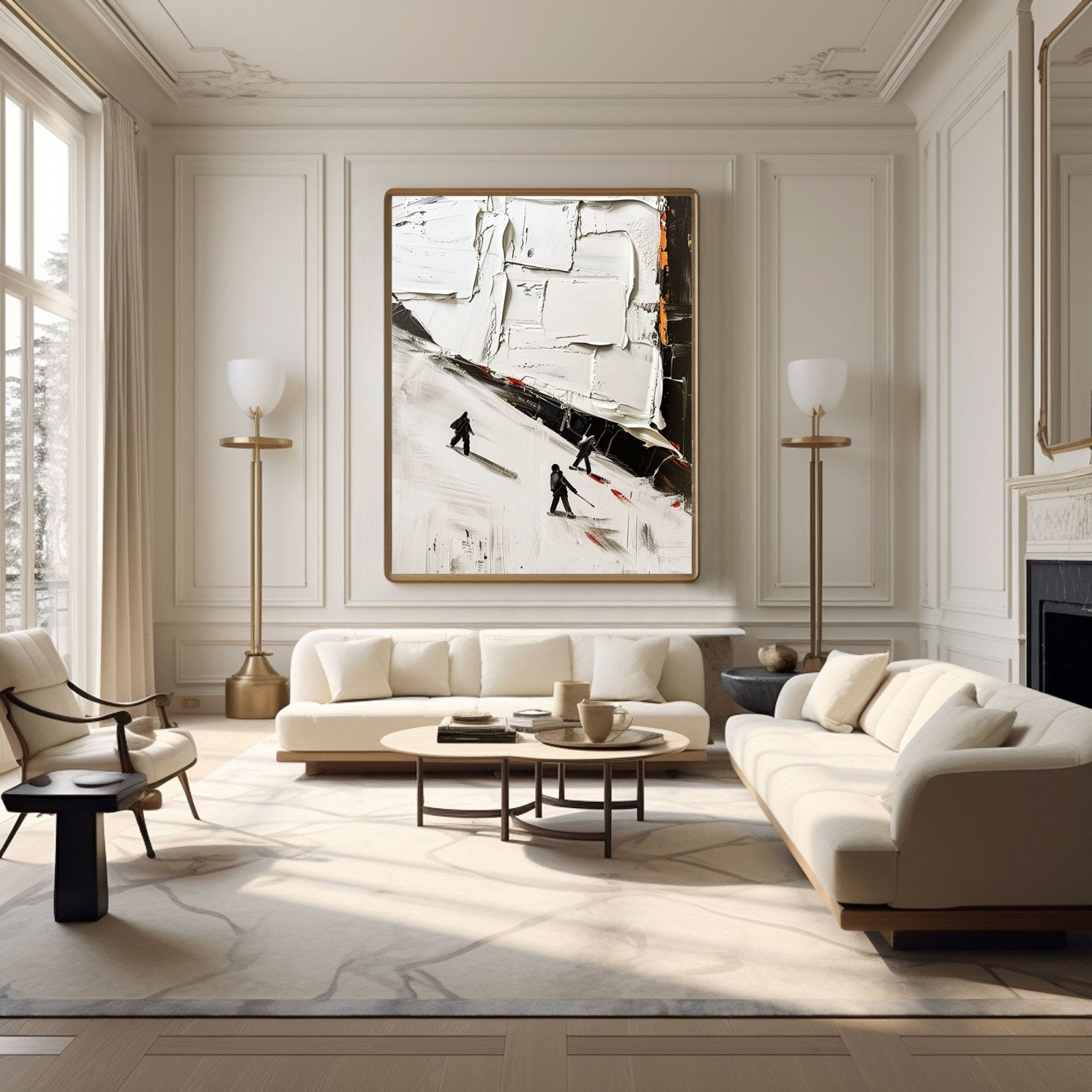 Plaster Art Texture Painting TX020