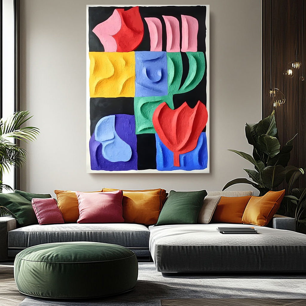 3D Textured Painting TX186
