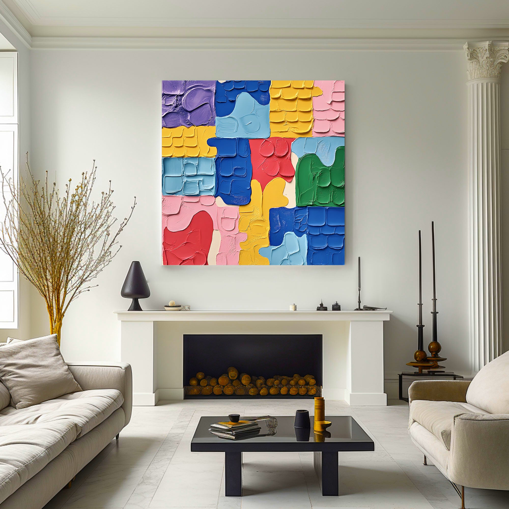 Abstract Painting AB209