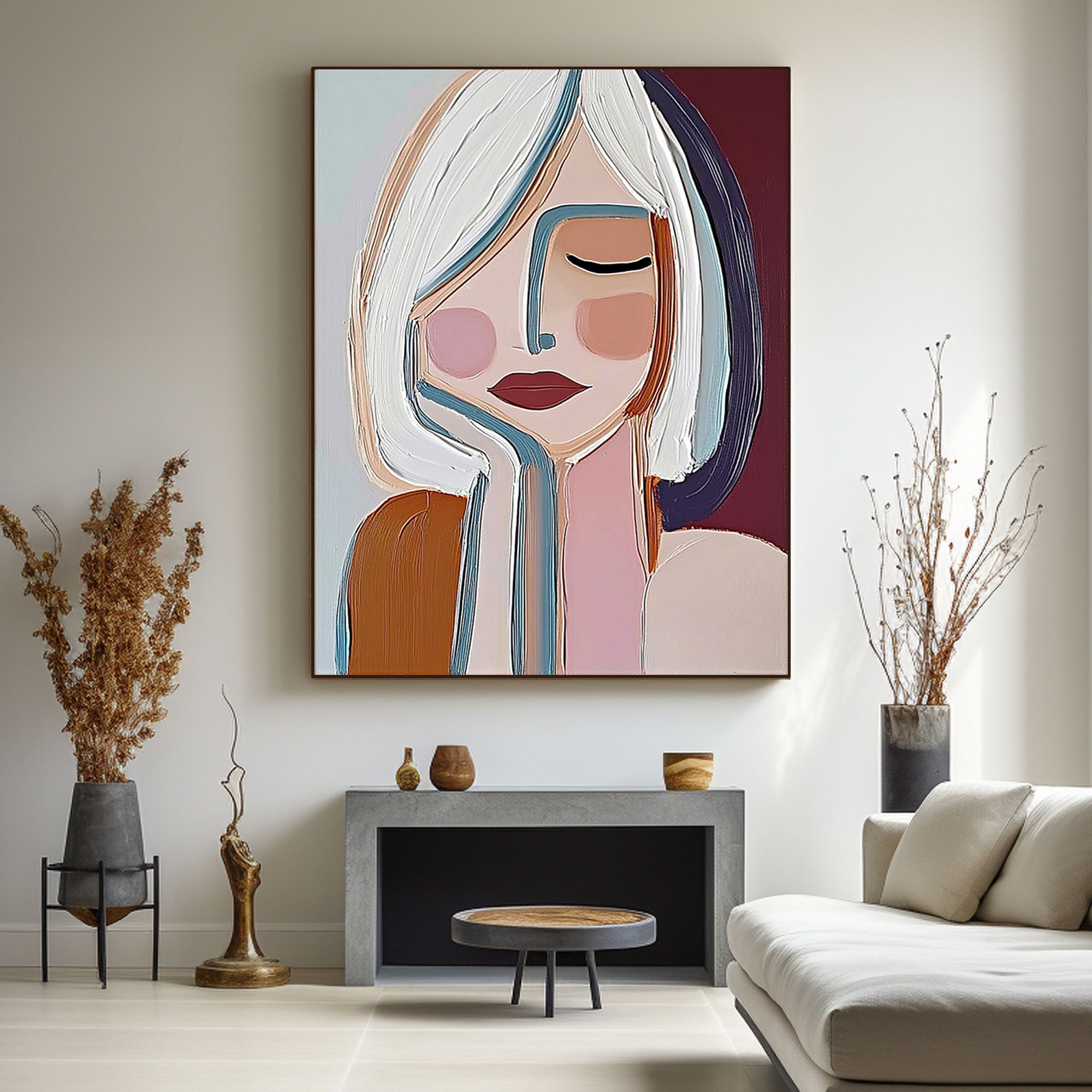 Plaster Art Textured Painting TX108