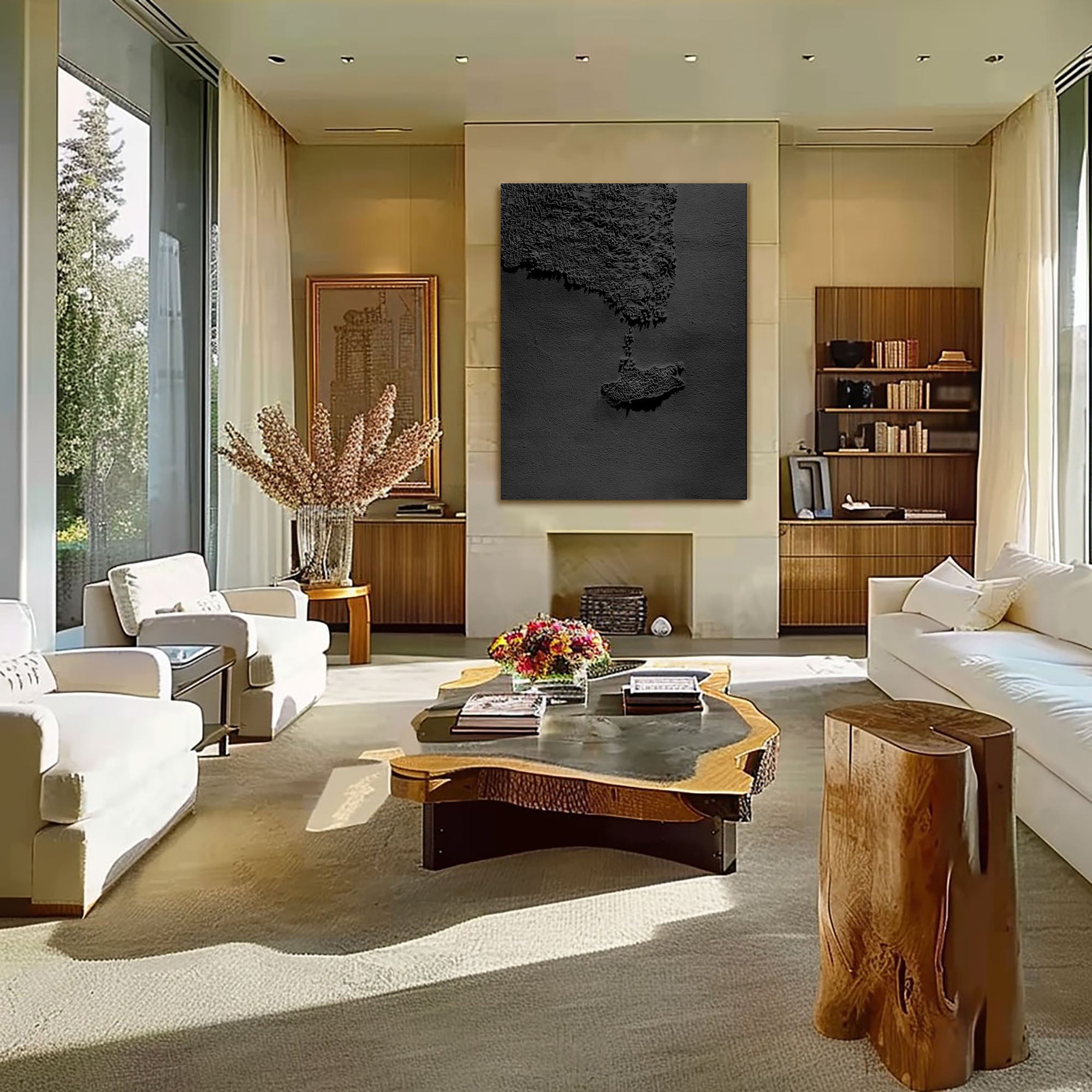 3D Textured Painting HTX066