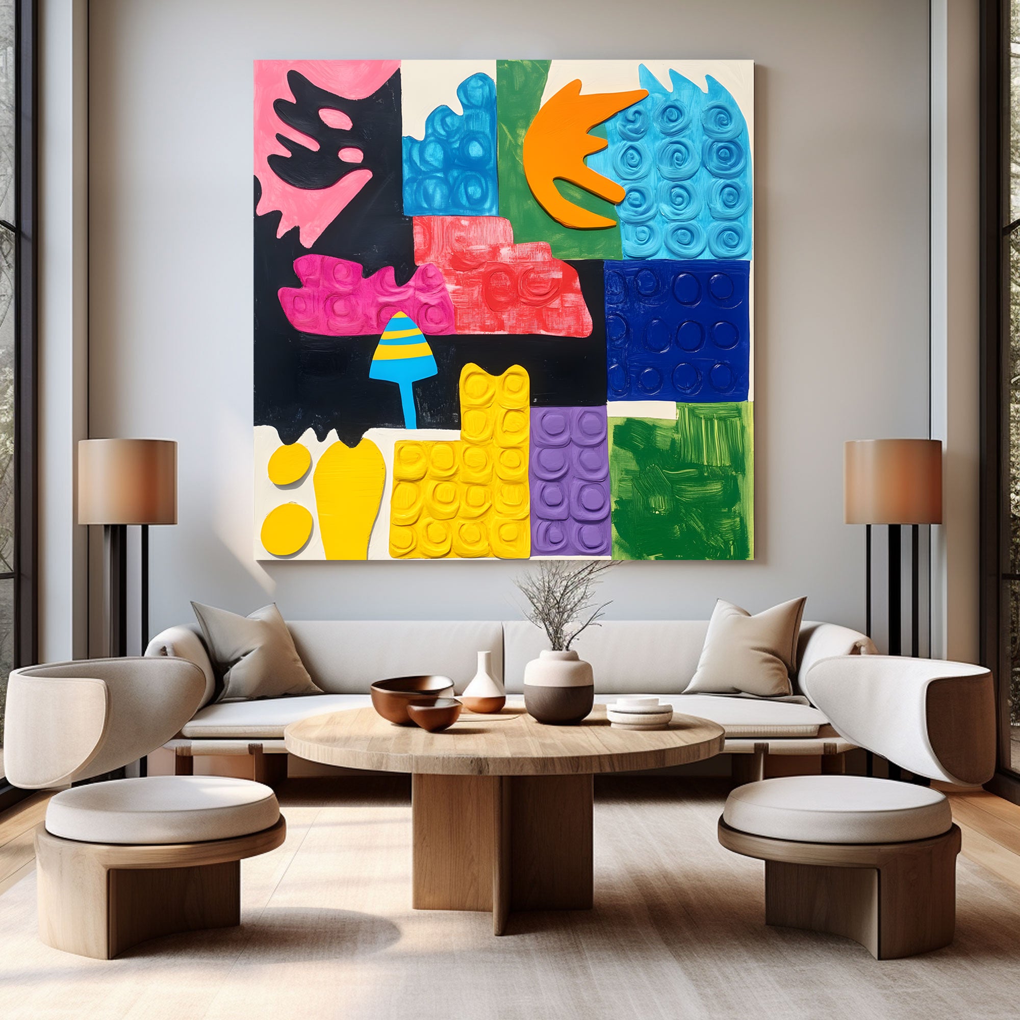 Abstract Painting AB197