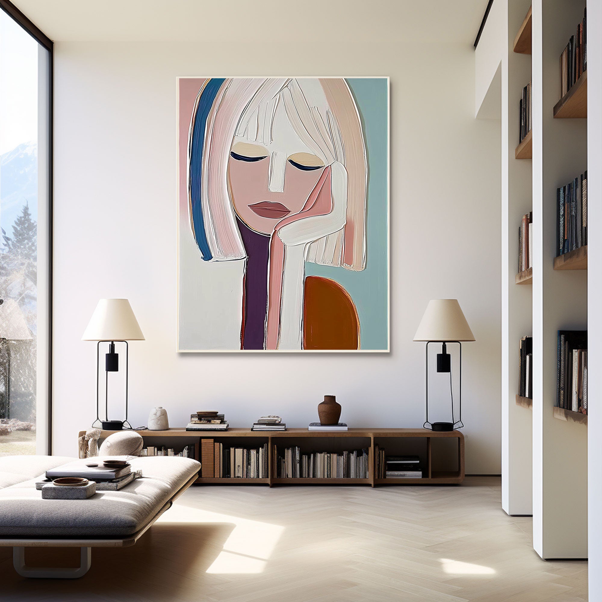 Plaster Art Textured Painting TX109