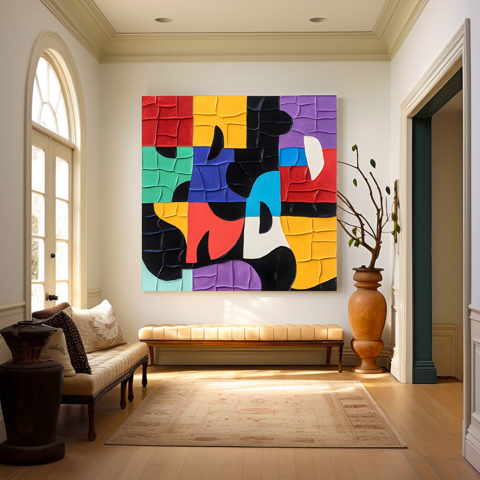 Abstract Painting AB210