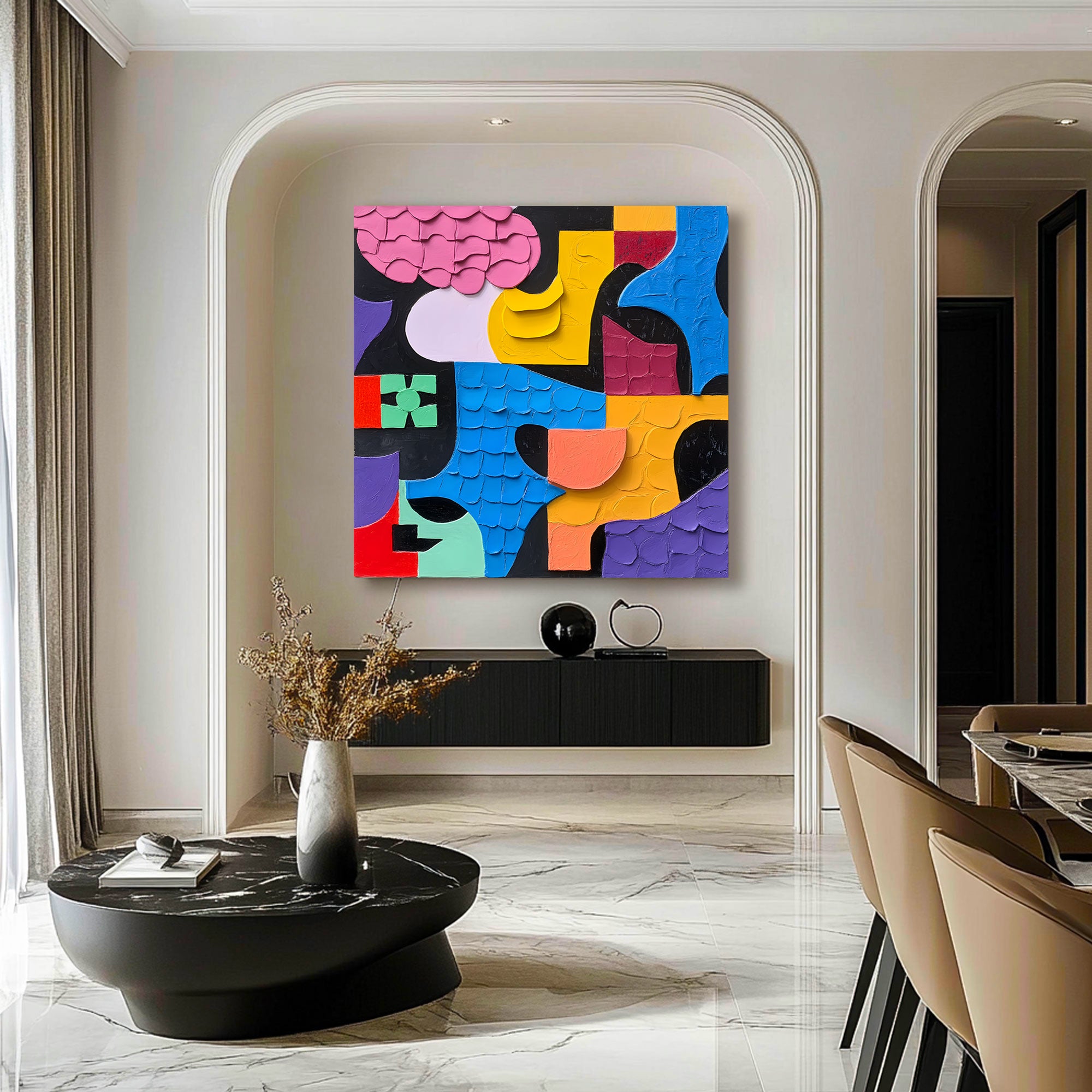 Abstract Painting AB195