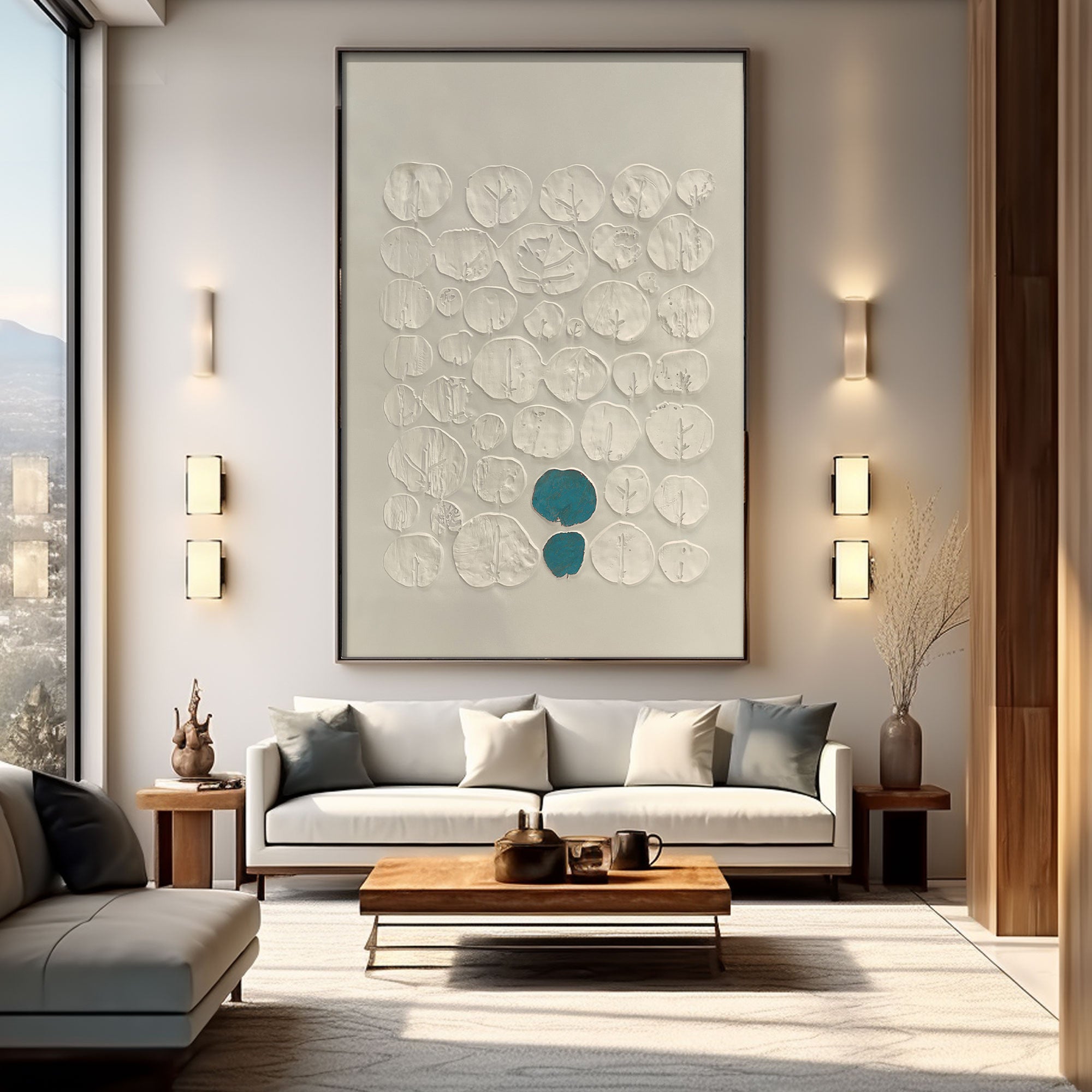 Plaster Art Texture Painting HTX057