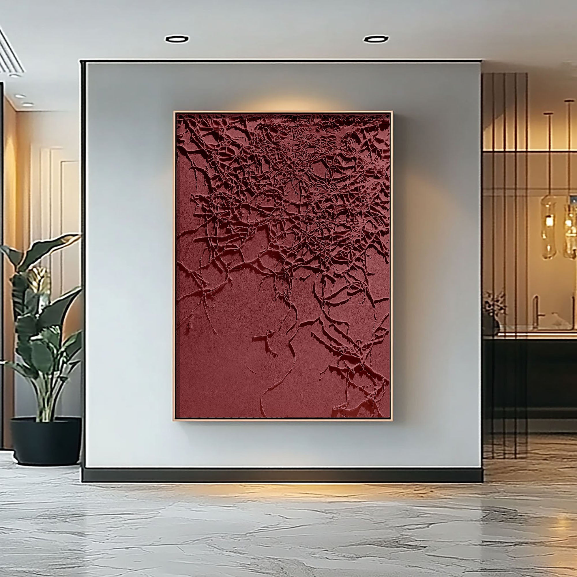 Contemporary Minimalist Art HML108