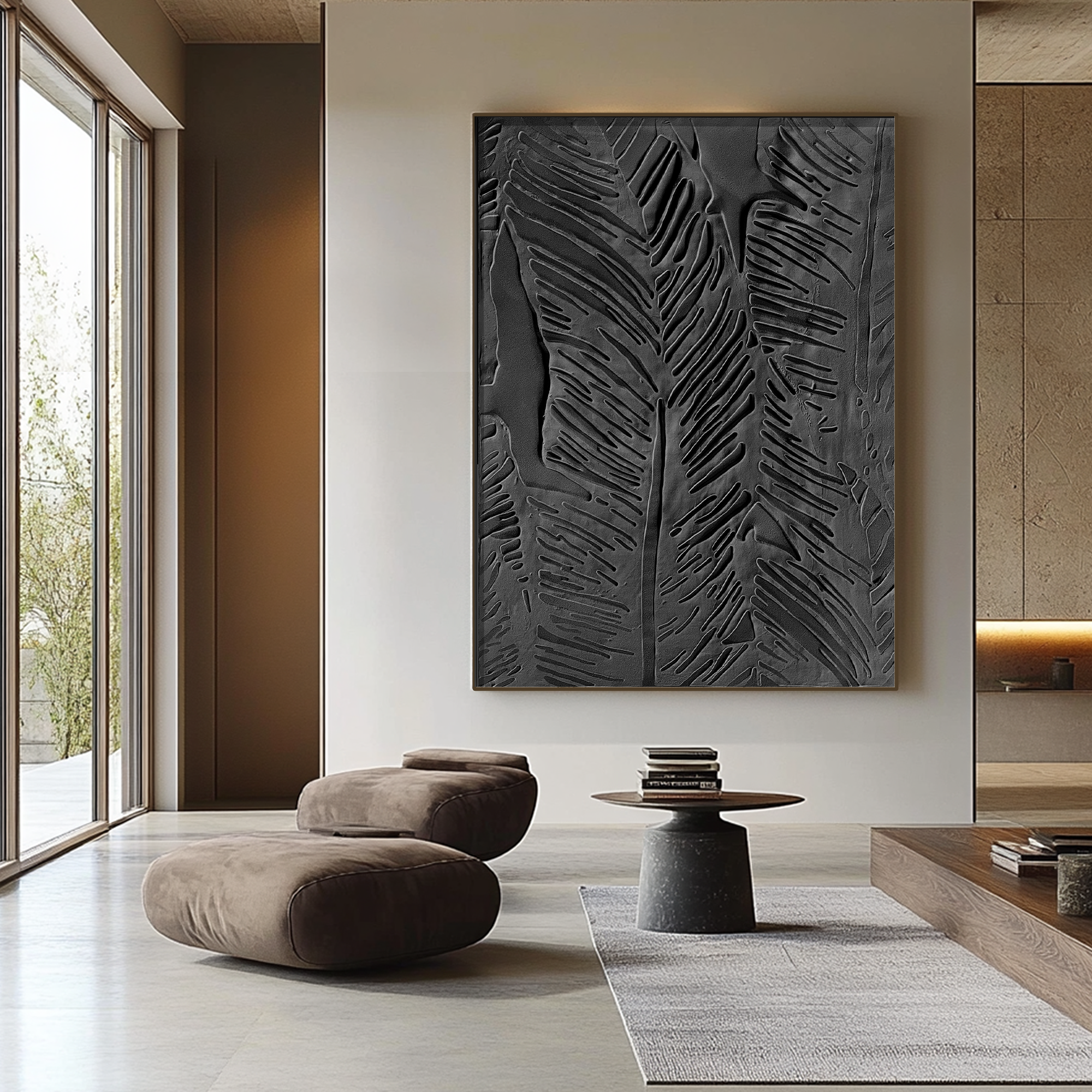 Contemporary Minimalist Art HML115