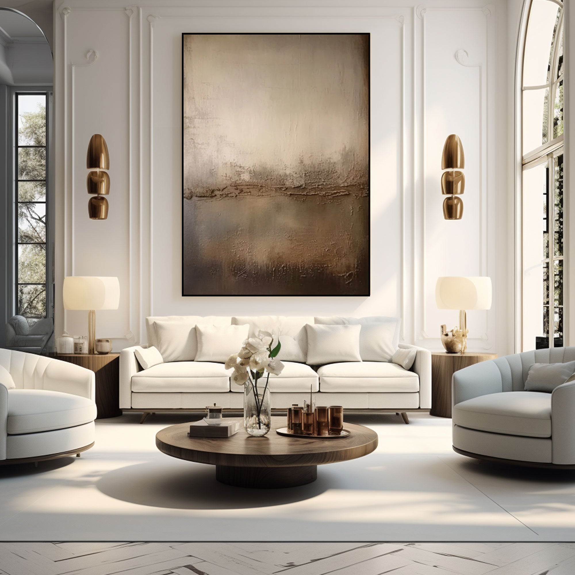 Minimalist Oil Painting ML149