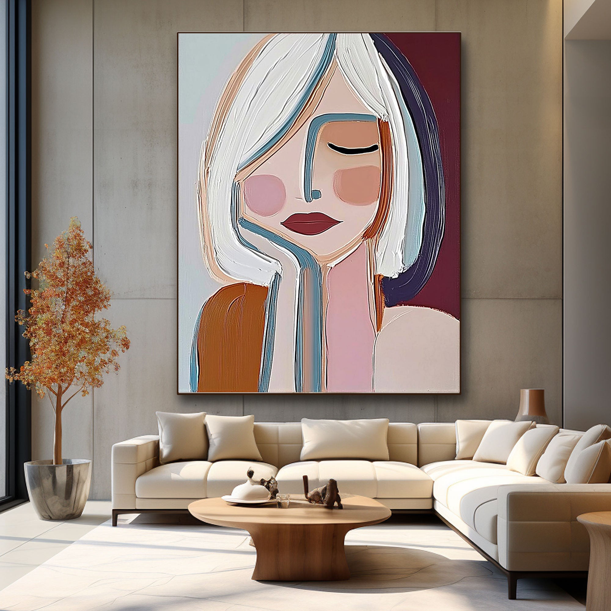 Plaster Art Textured Painting TX108