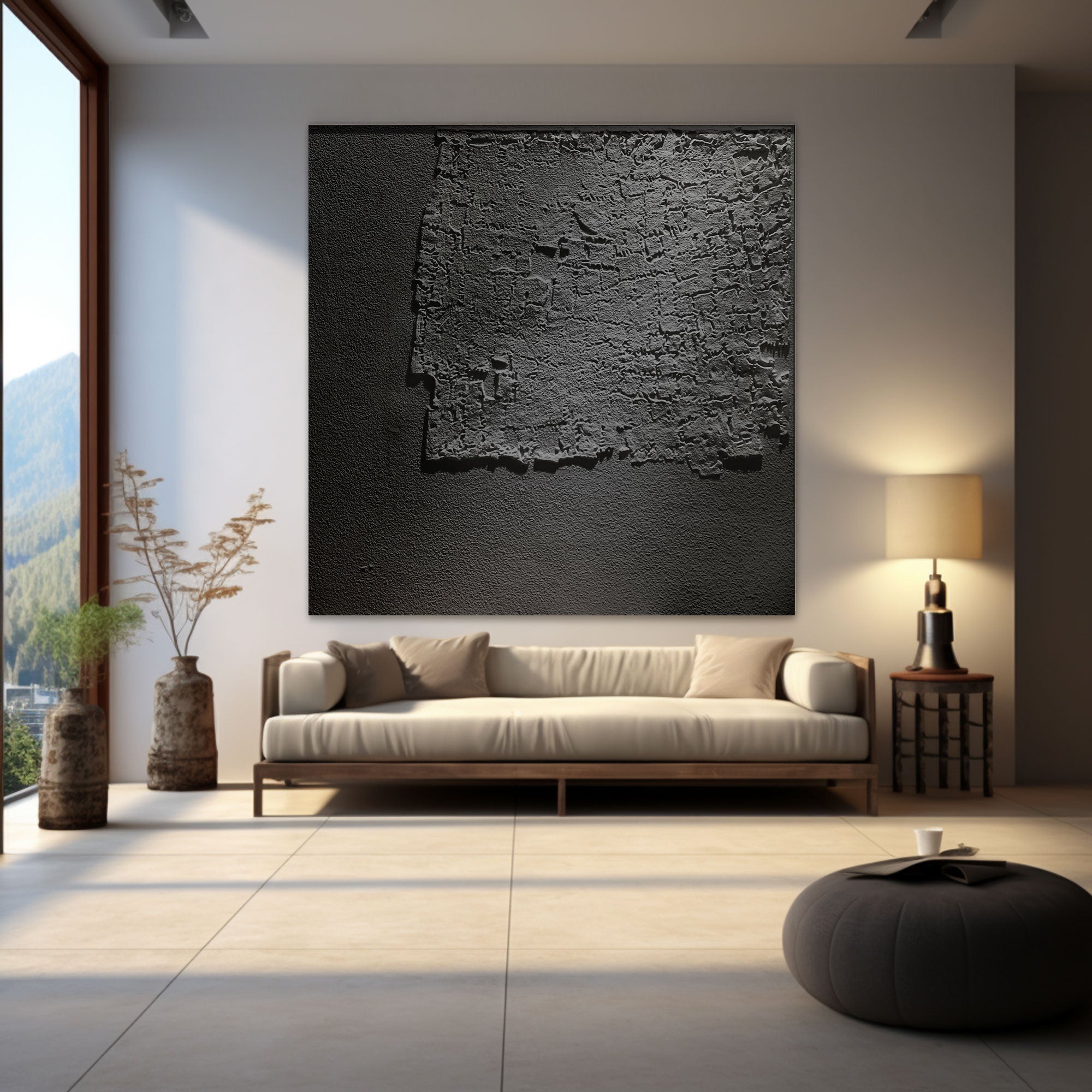 Plaster Art Texture Painting HTX078