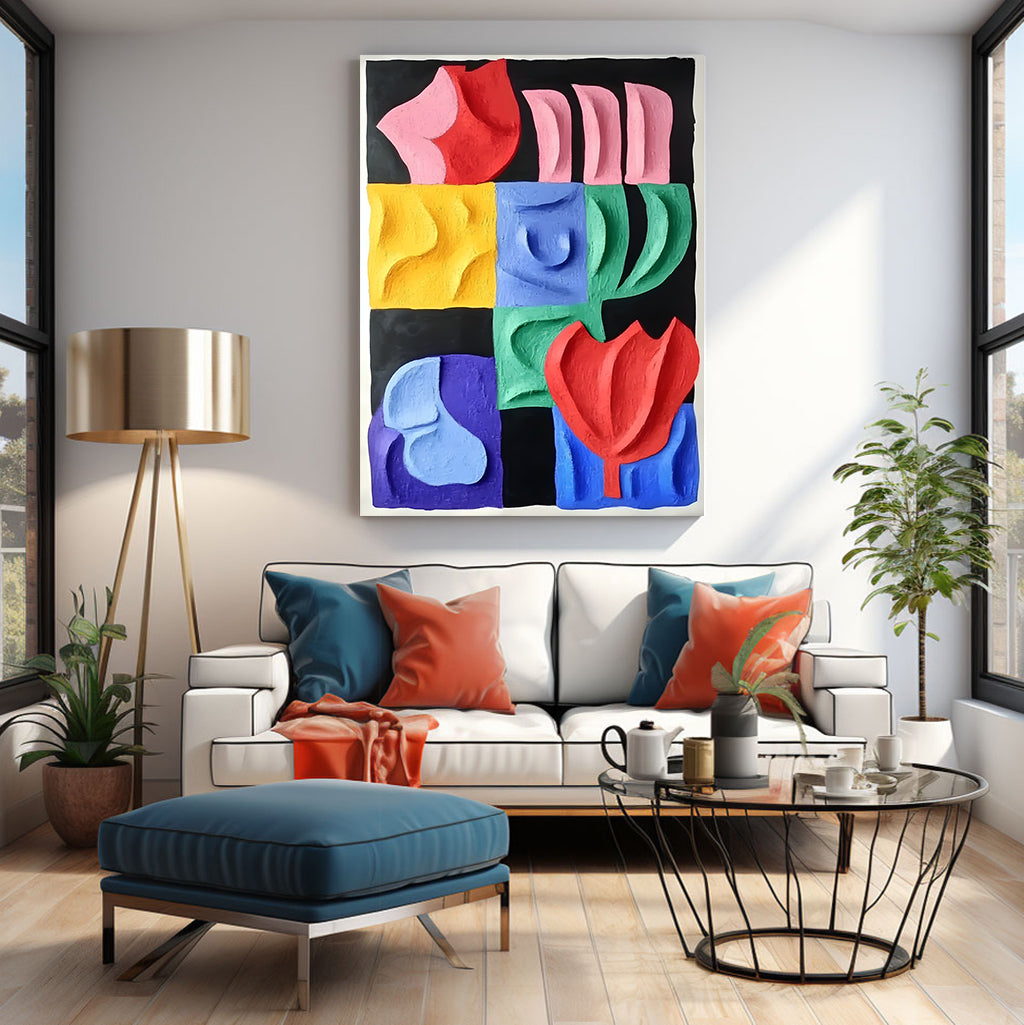 3D Textured Painting TX186