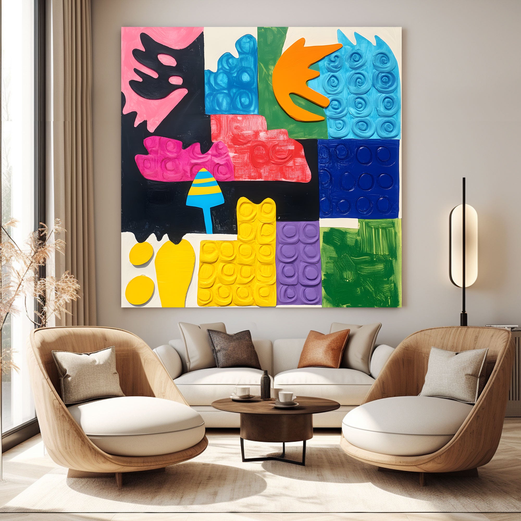 Abstract Painting AB197