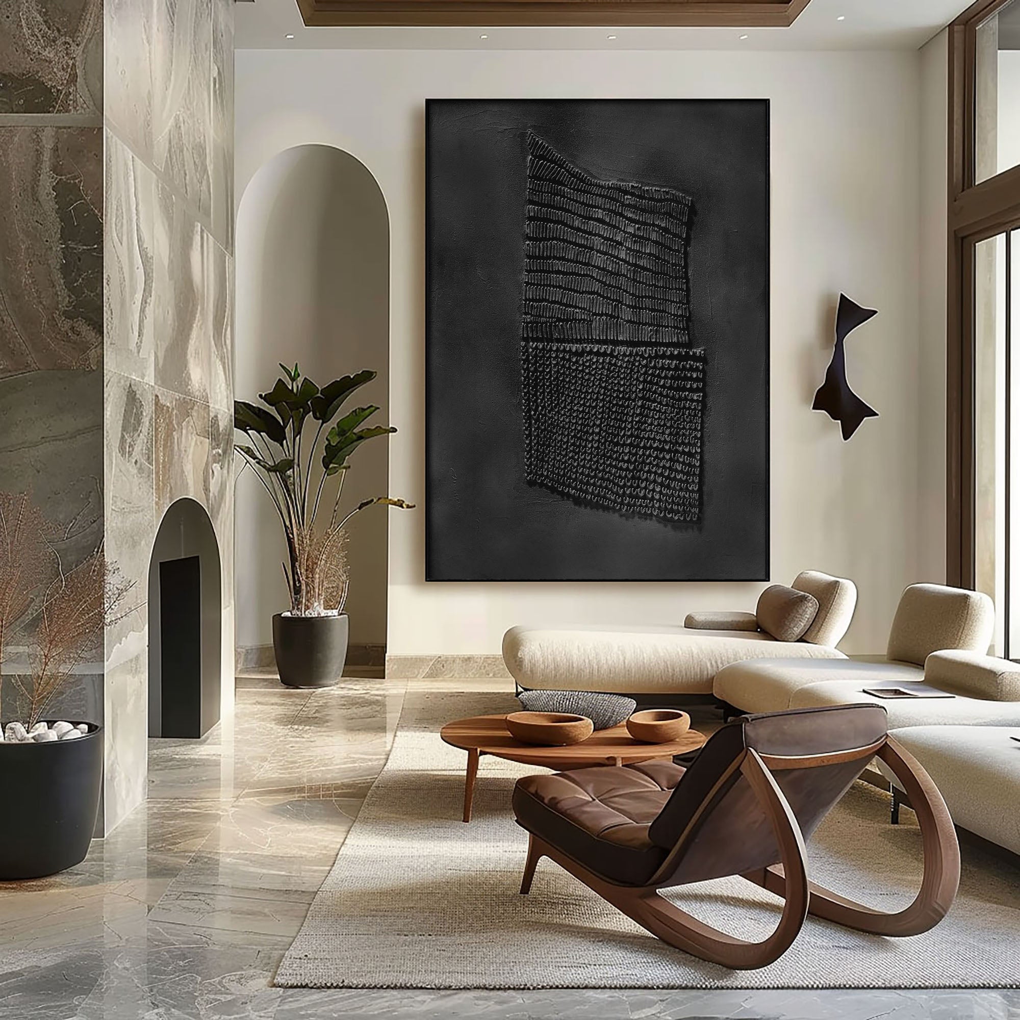 Contemporary Minimalist Art HML112