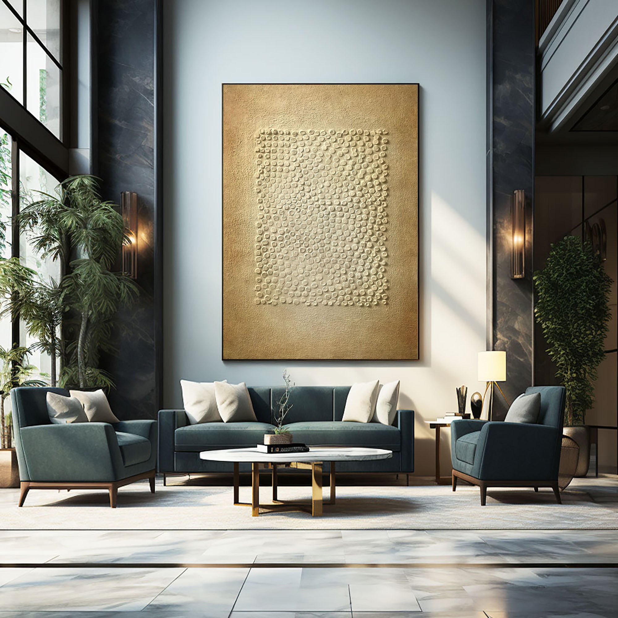 White Minimalist Art HML088