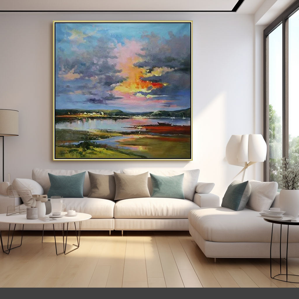 Minimalist Oil Painting ML146