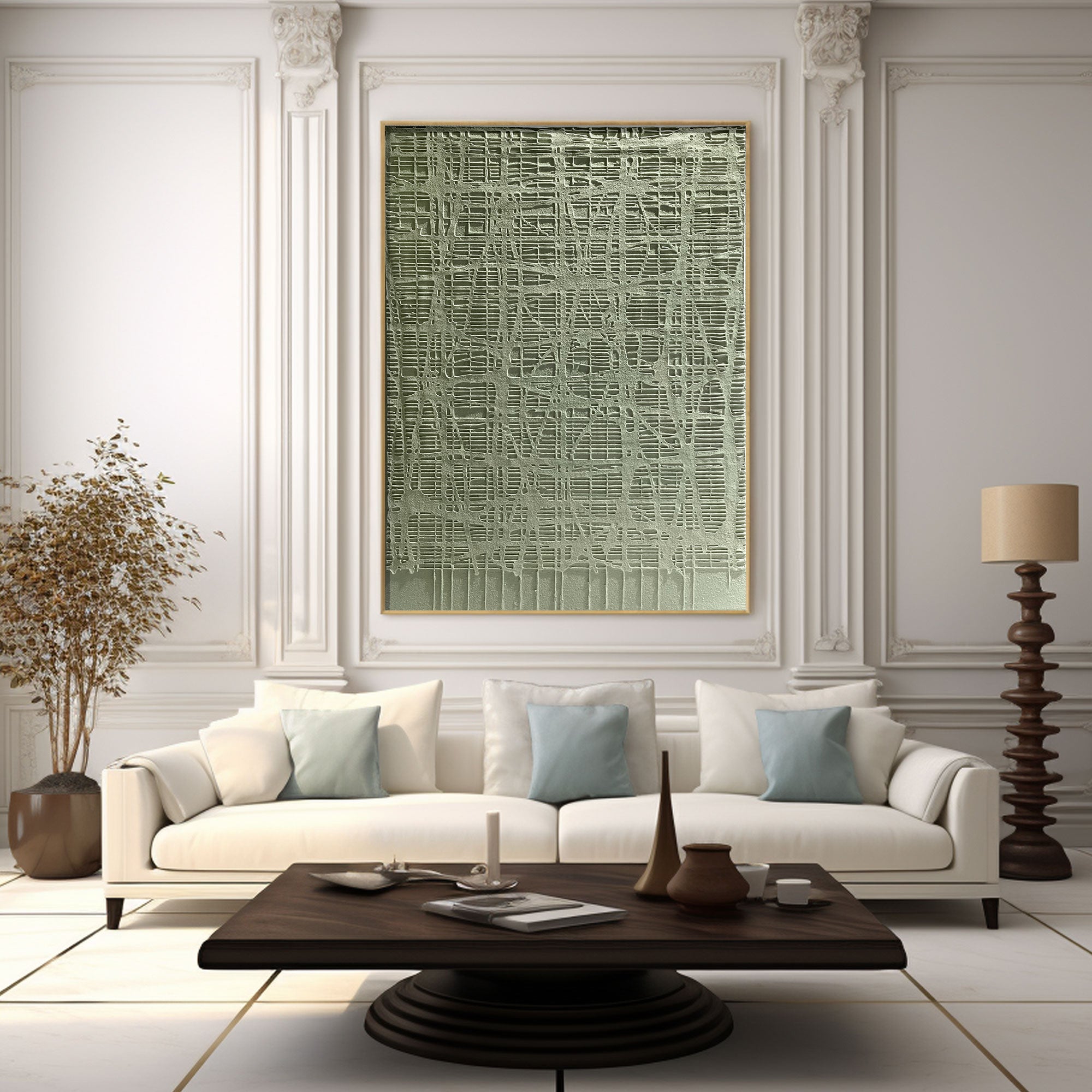 Contemporary Minimalist Art HML120