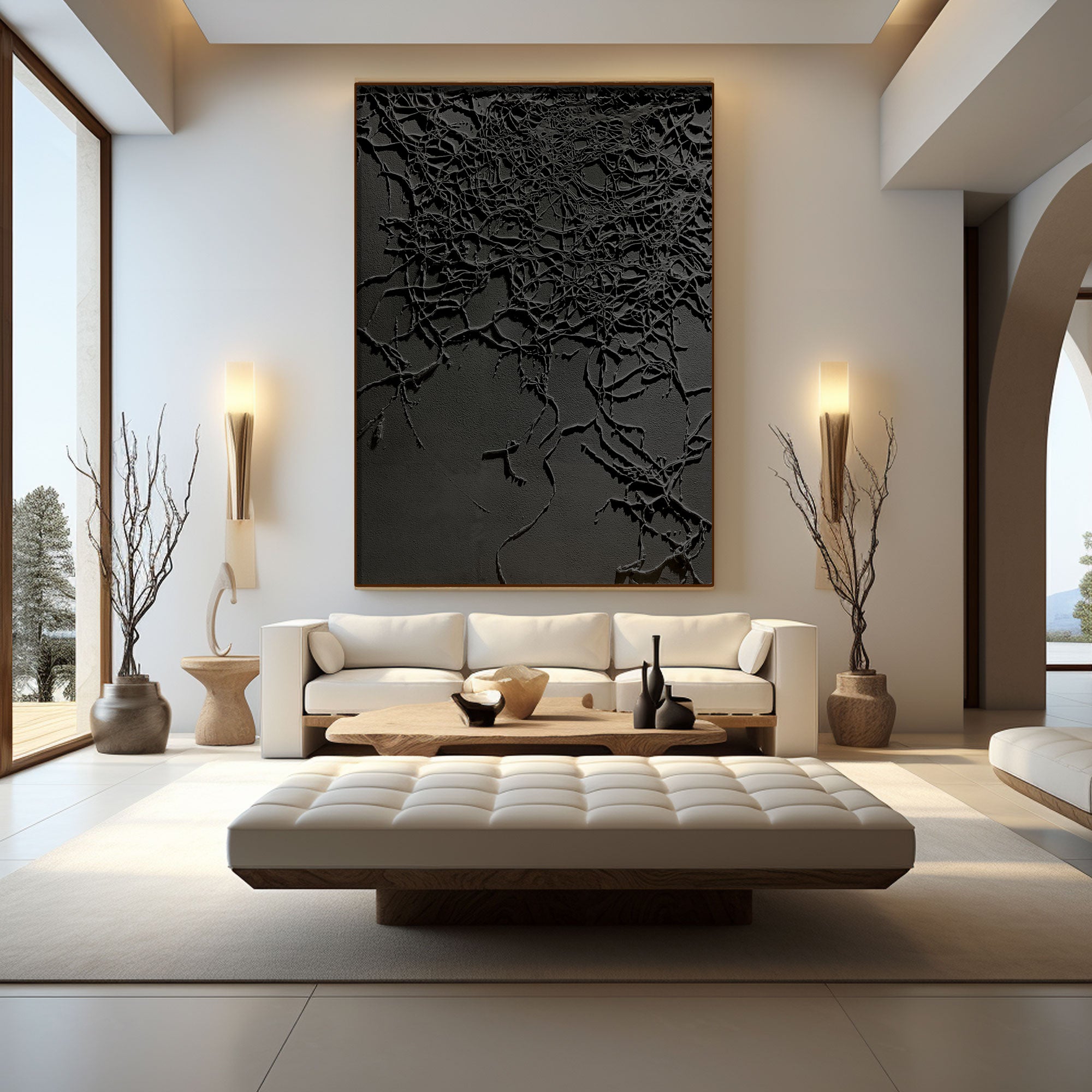 Contemporary Minimalist Art HML106