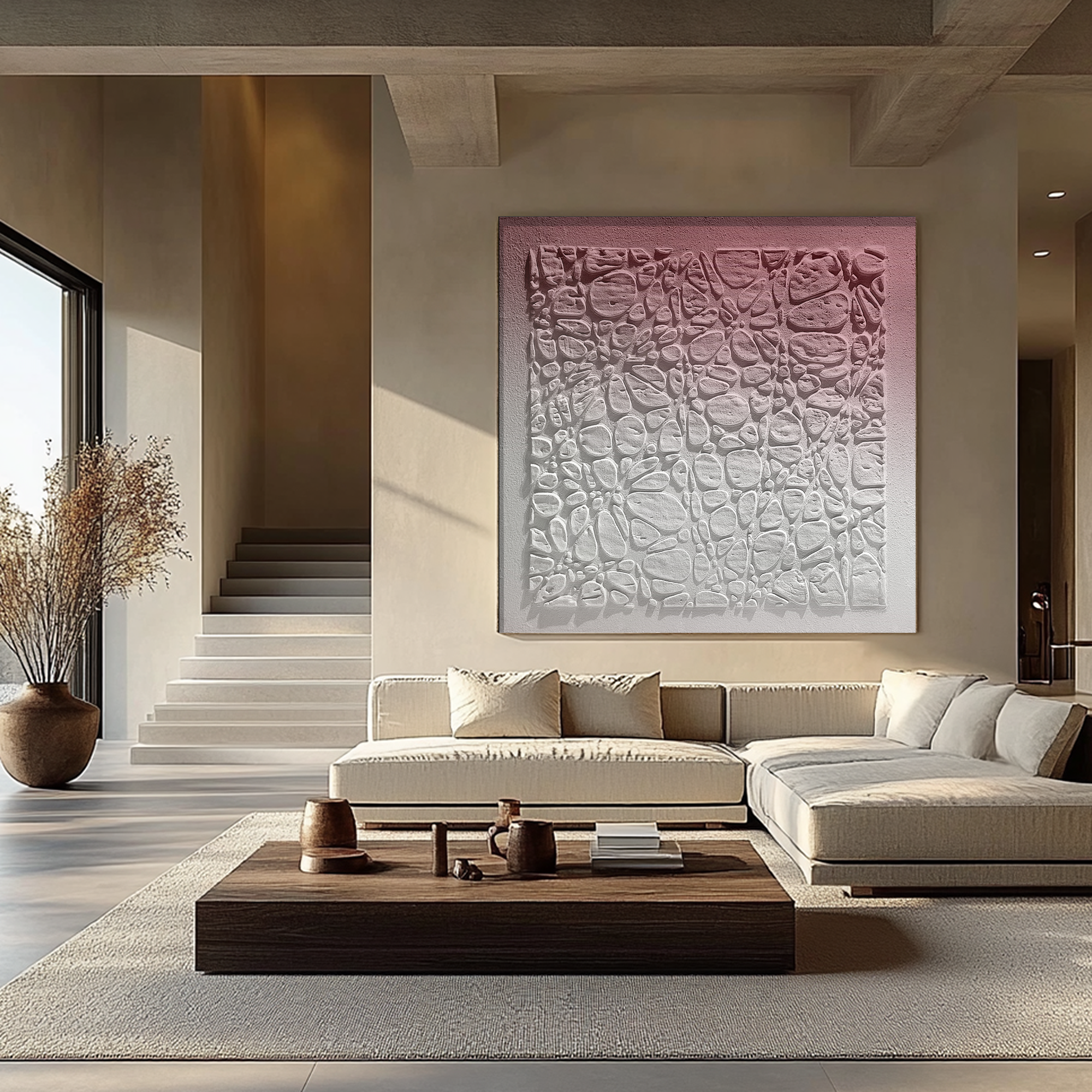 Plaster Art Texture Painting HTX091