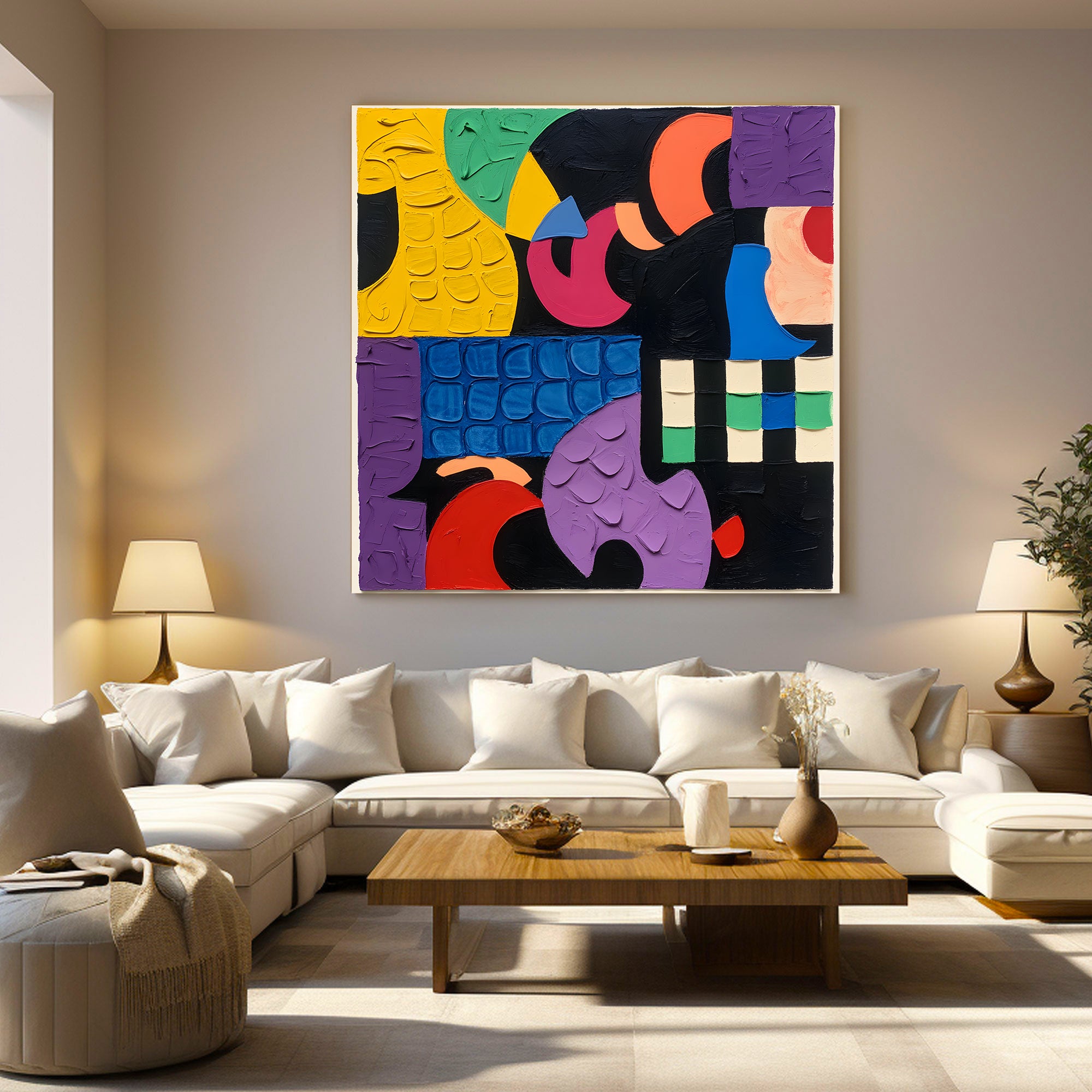 Abstract Painting AB200