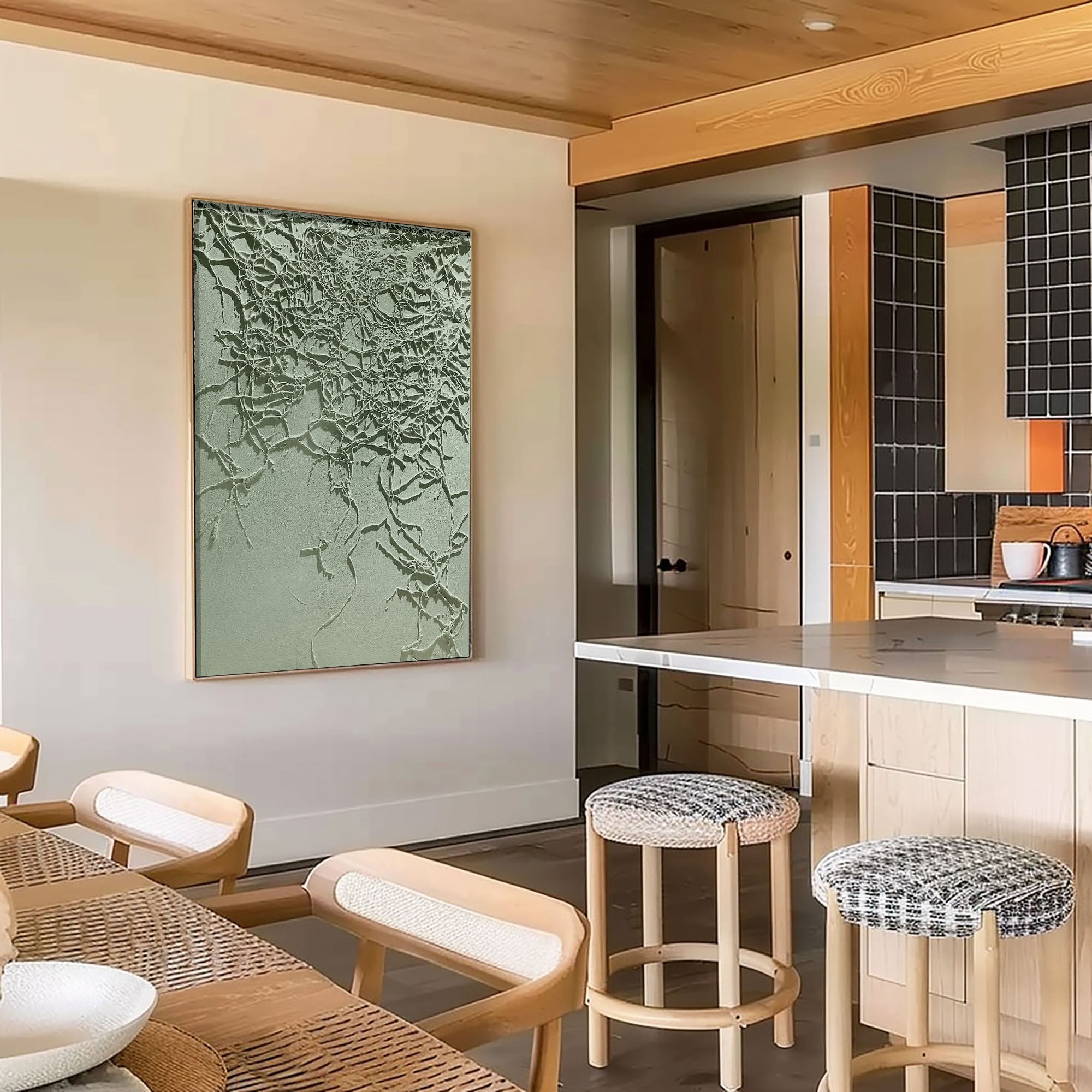 Contemporary Minimalist Art HML109