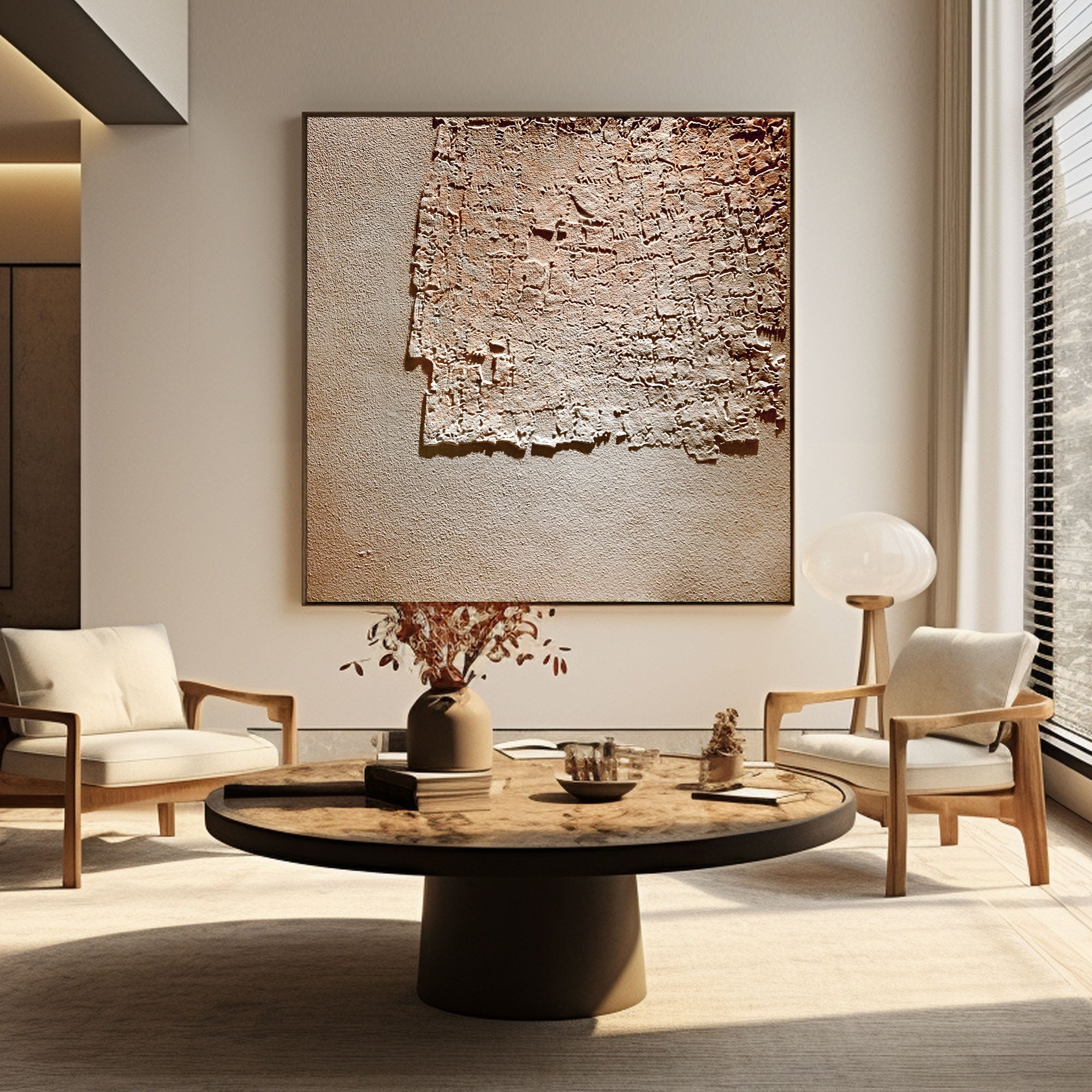 Plaster Art Texture Painting HTX082