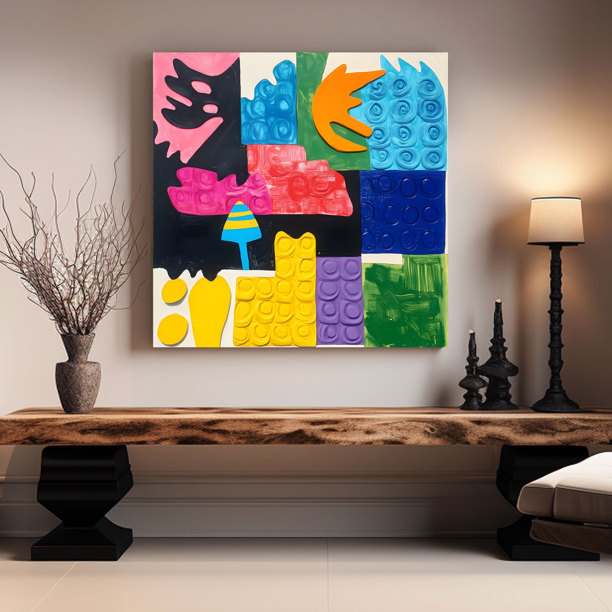 Abstract Painting AB197