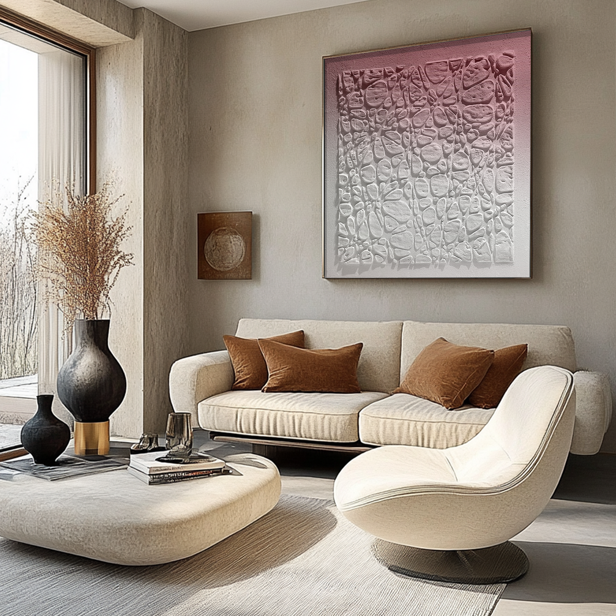 Plaster Art Texture Painting HTX091