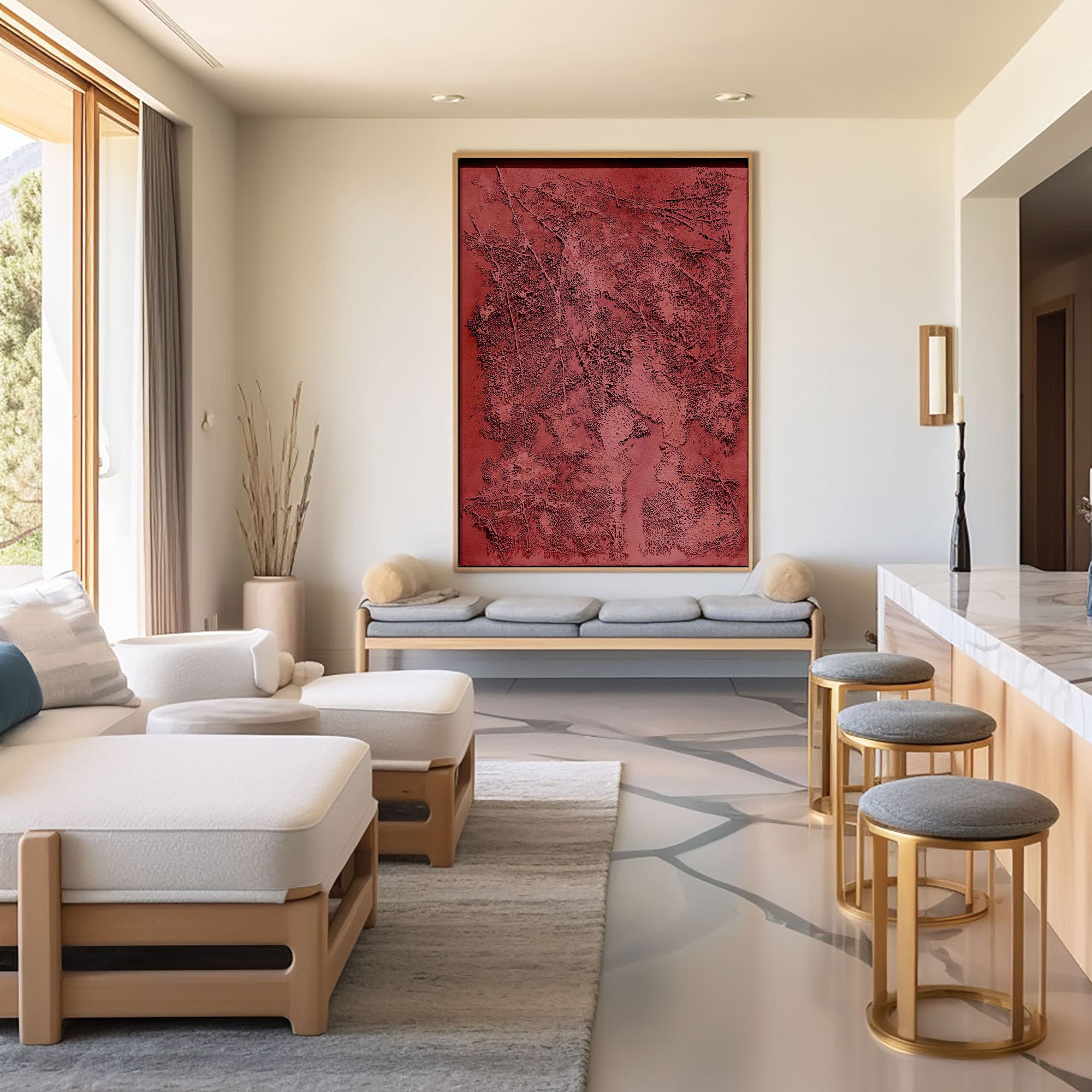 Contemporary Minimalist Art HML126