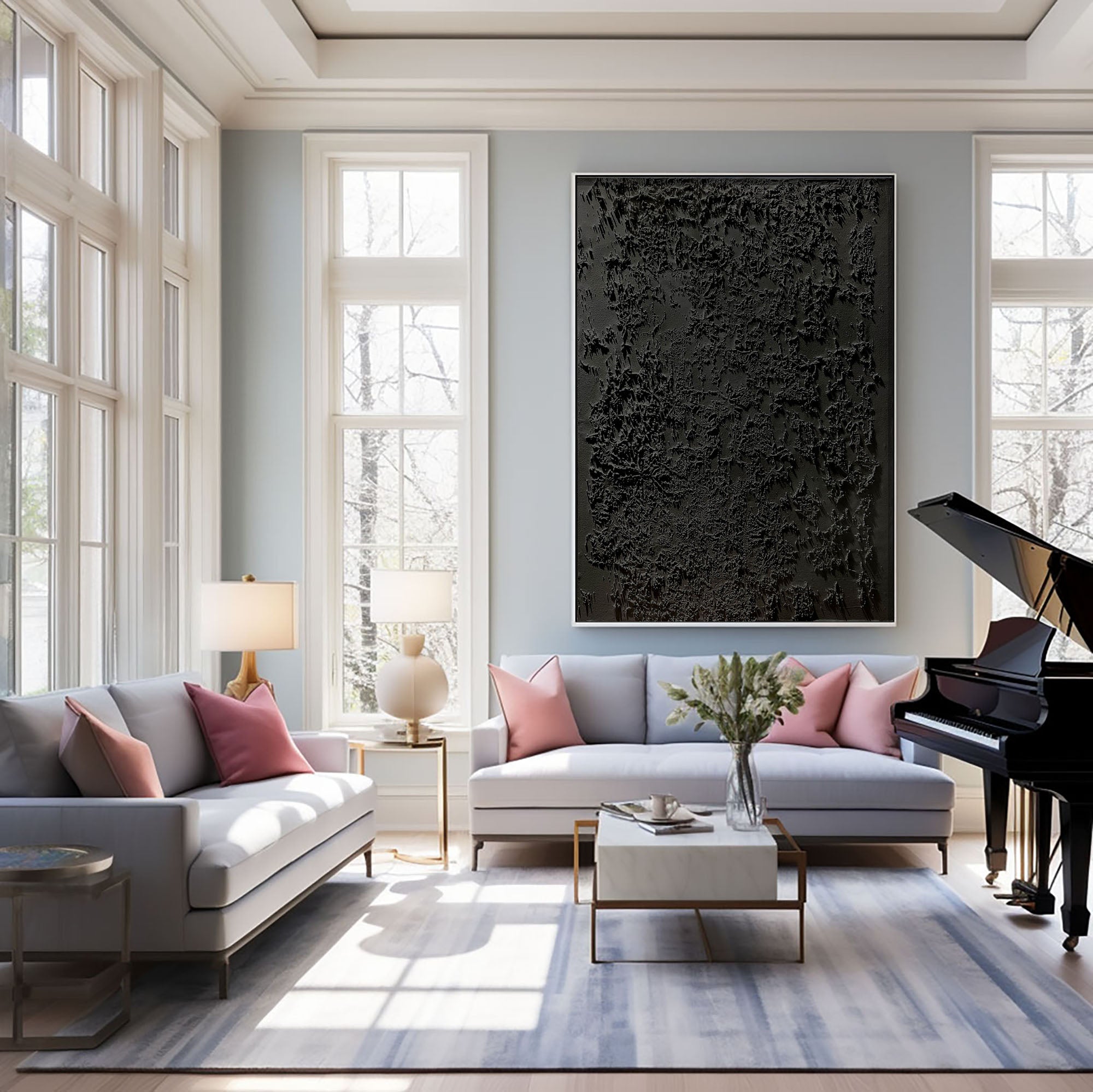 Contemporary Minimalist Art HML080