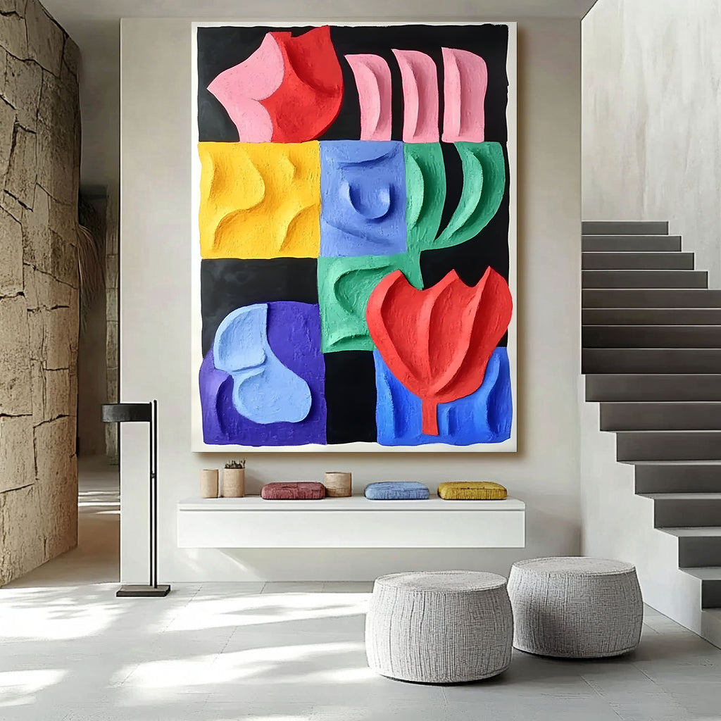 3D Textured Painting TX186