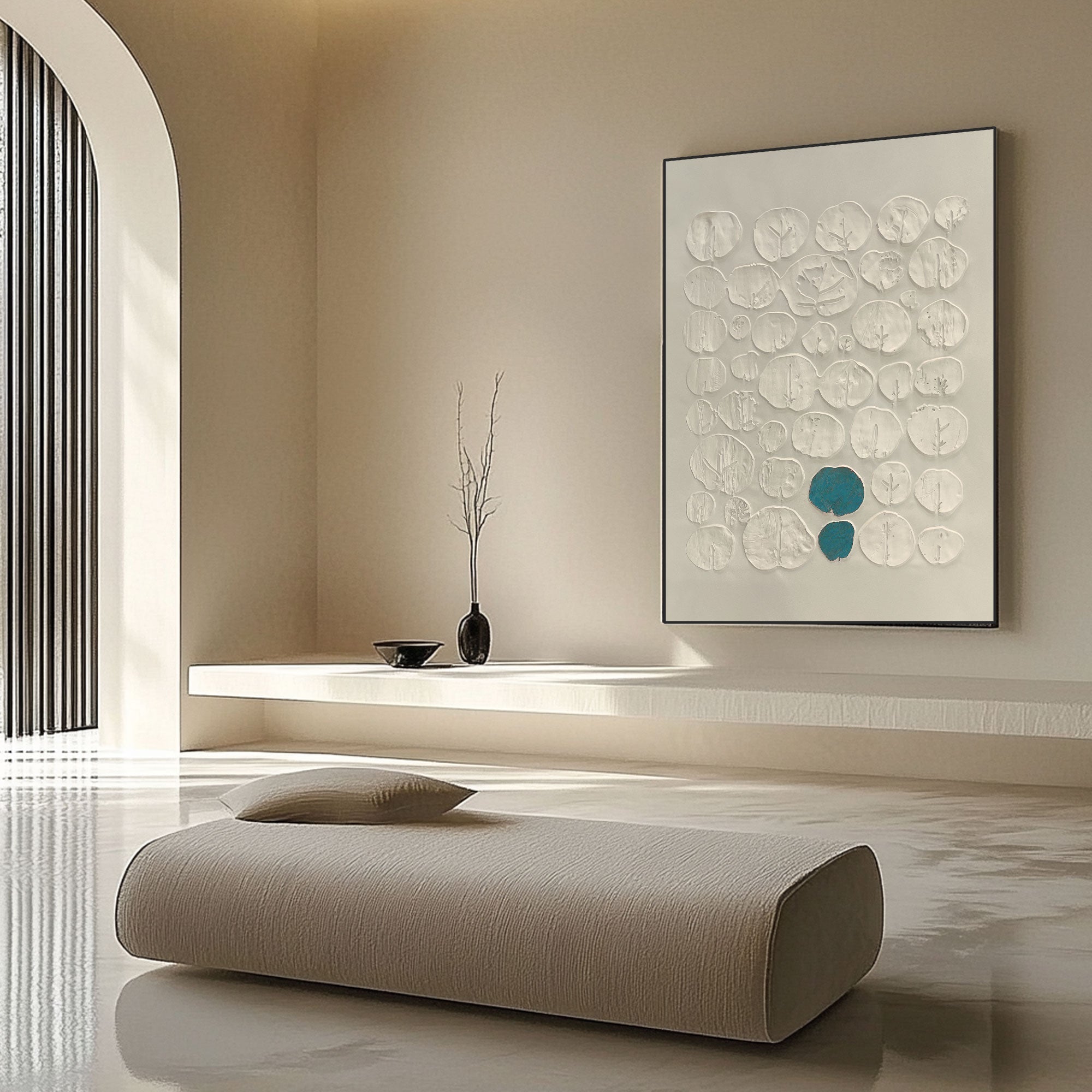 Plaster Art Texture Painting HTX057