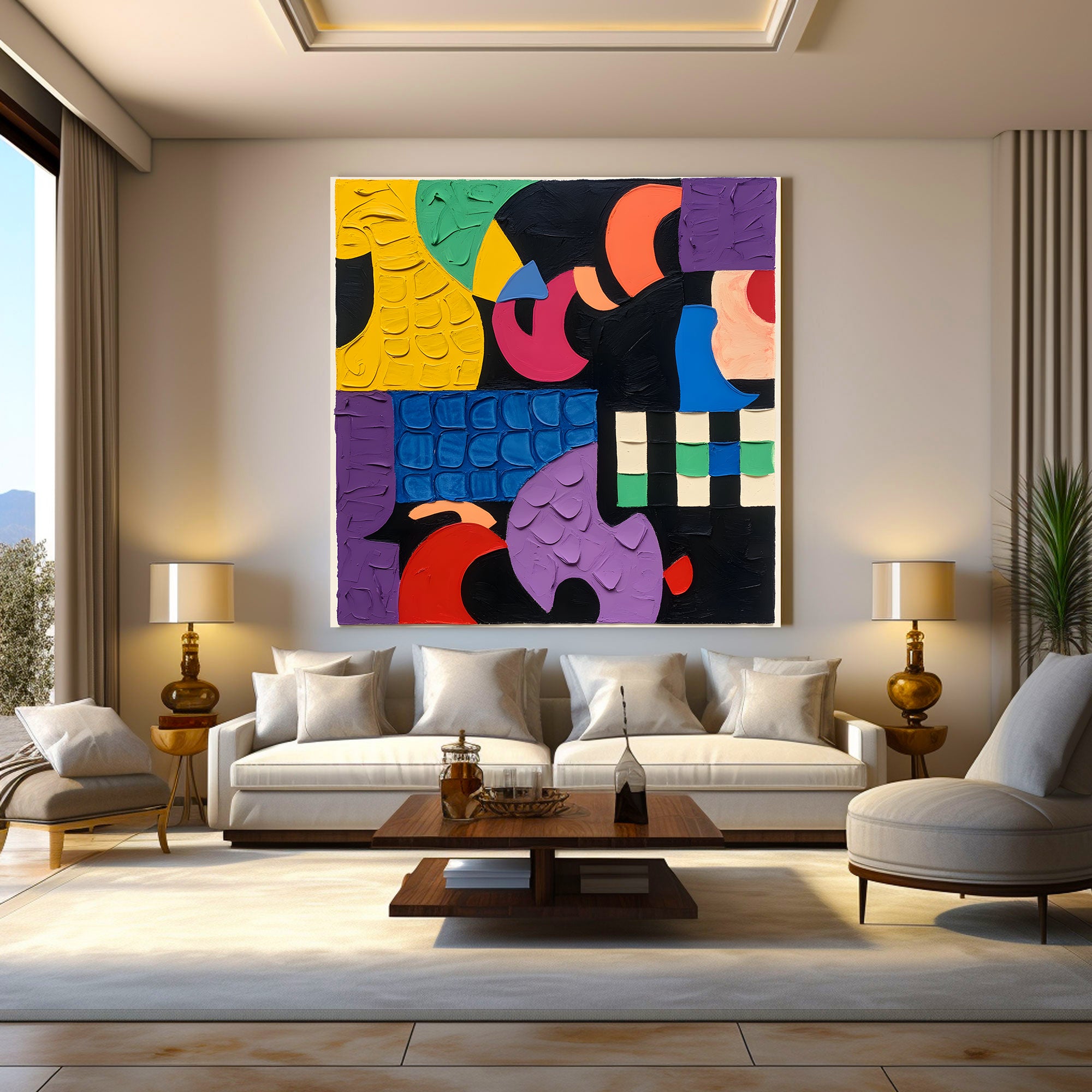 Abstract Painting AB200